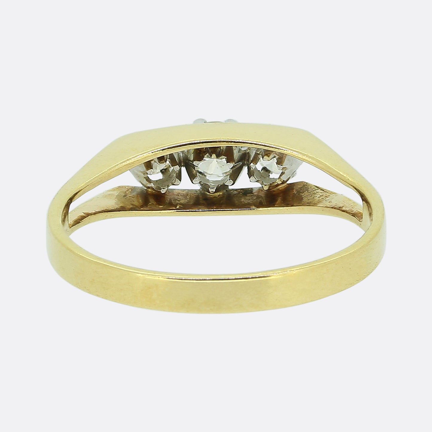 Vintage 0.30 Carat Four-Stone Diamond Ring