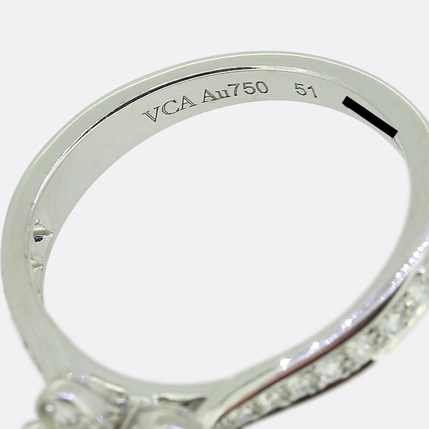 Van Cleef & Arples Diamond Socrate Ring
