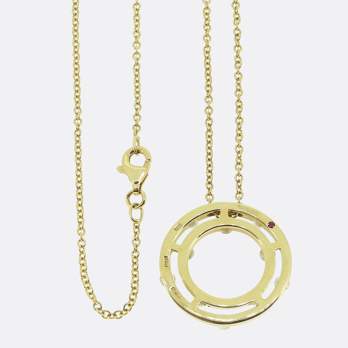 Roberto Coin Diamond Pendant Necklace