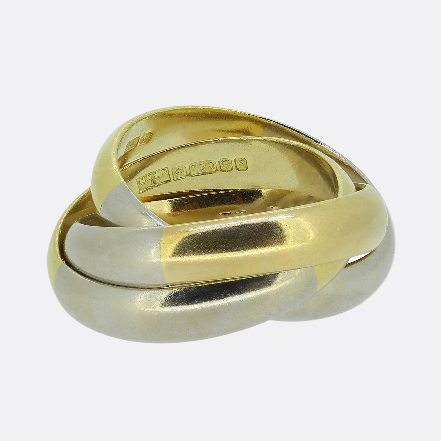 Mappin & Webb Trinity Ring Size J (49)