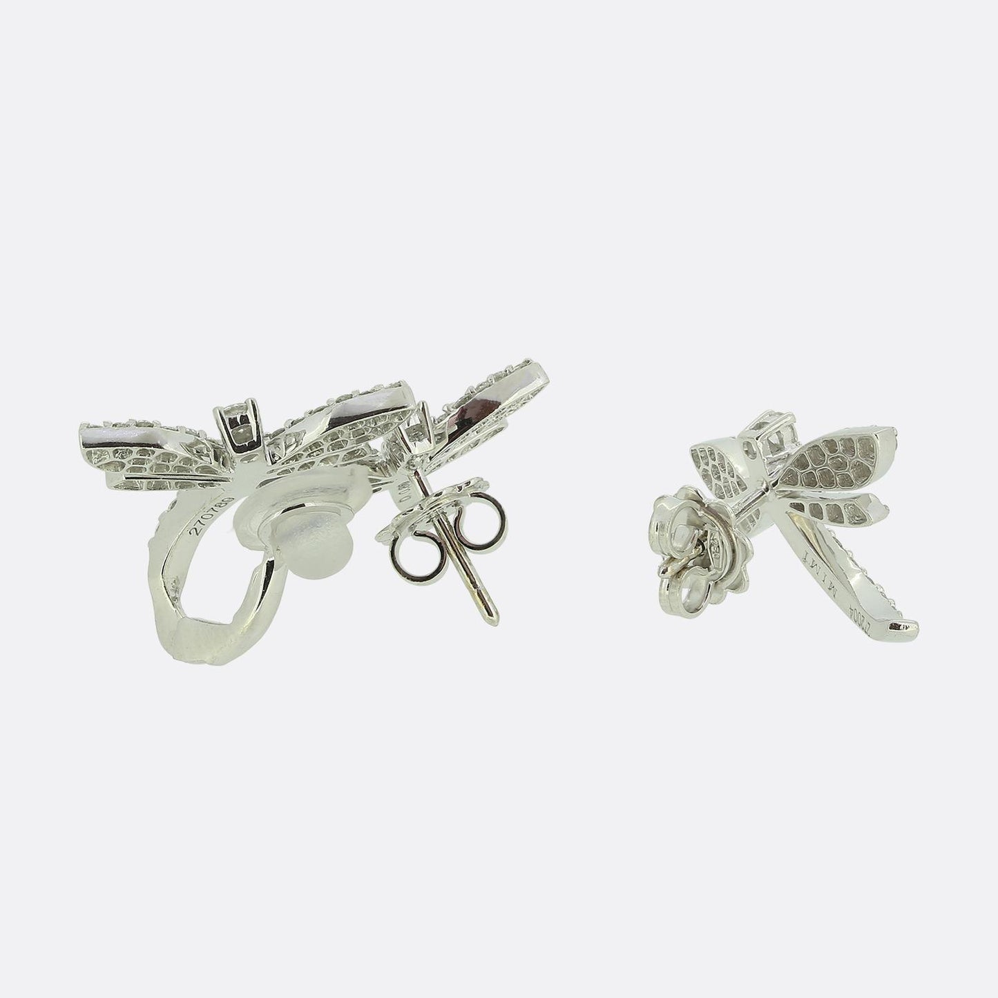 Mimi Diamond Dragonfly Earrings