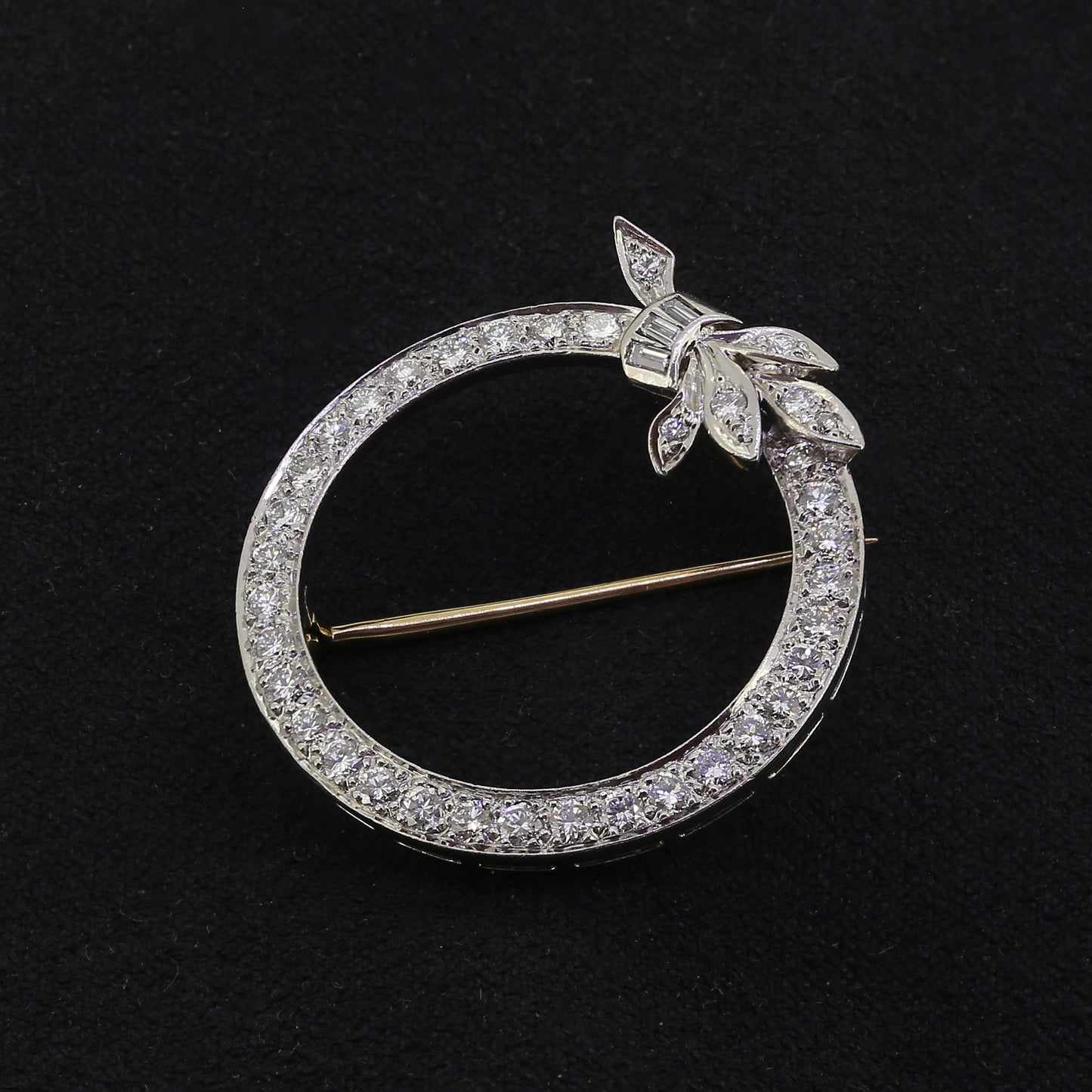 Tiffany & Co. Diamond Circle Brooch