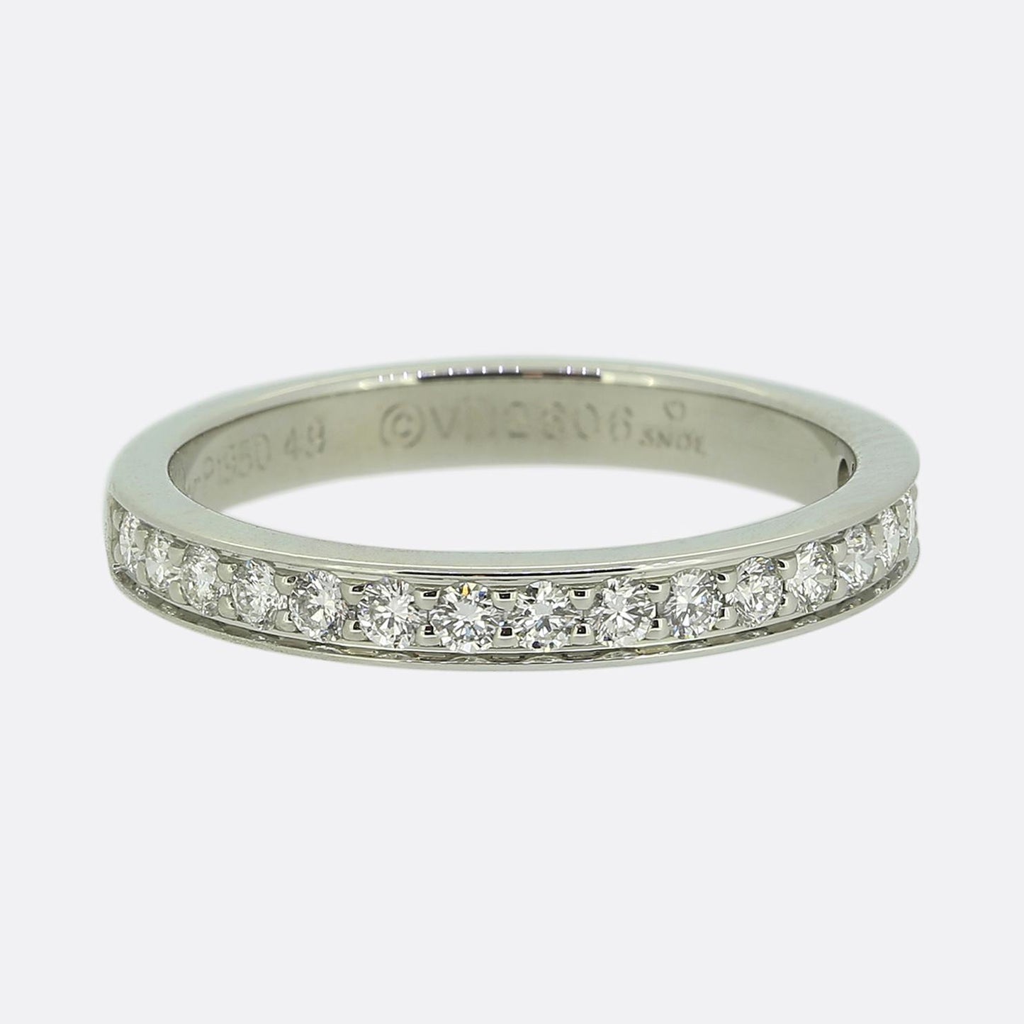 Cartier Diamond Half-Eternity Ring