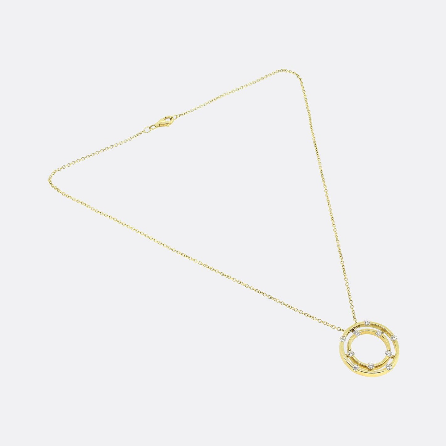 Roberto Coin Diamond Pendant Necklace