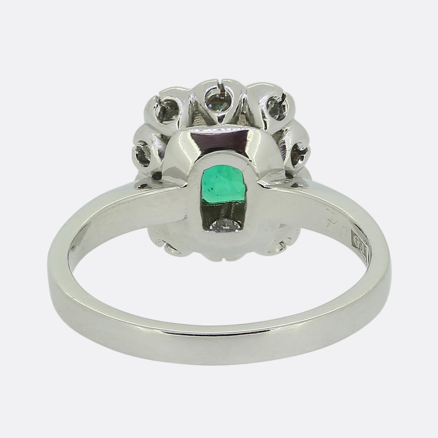 Vintage Emerald and Diamond Ring