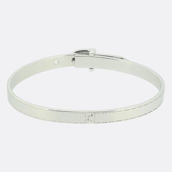 Gucci Diamond Buckle Bangle