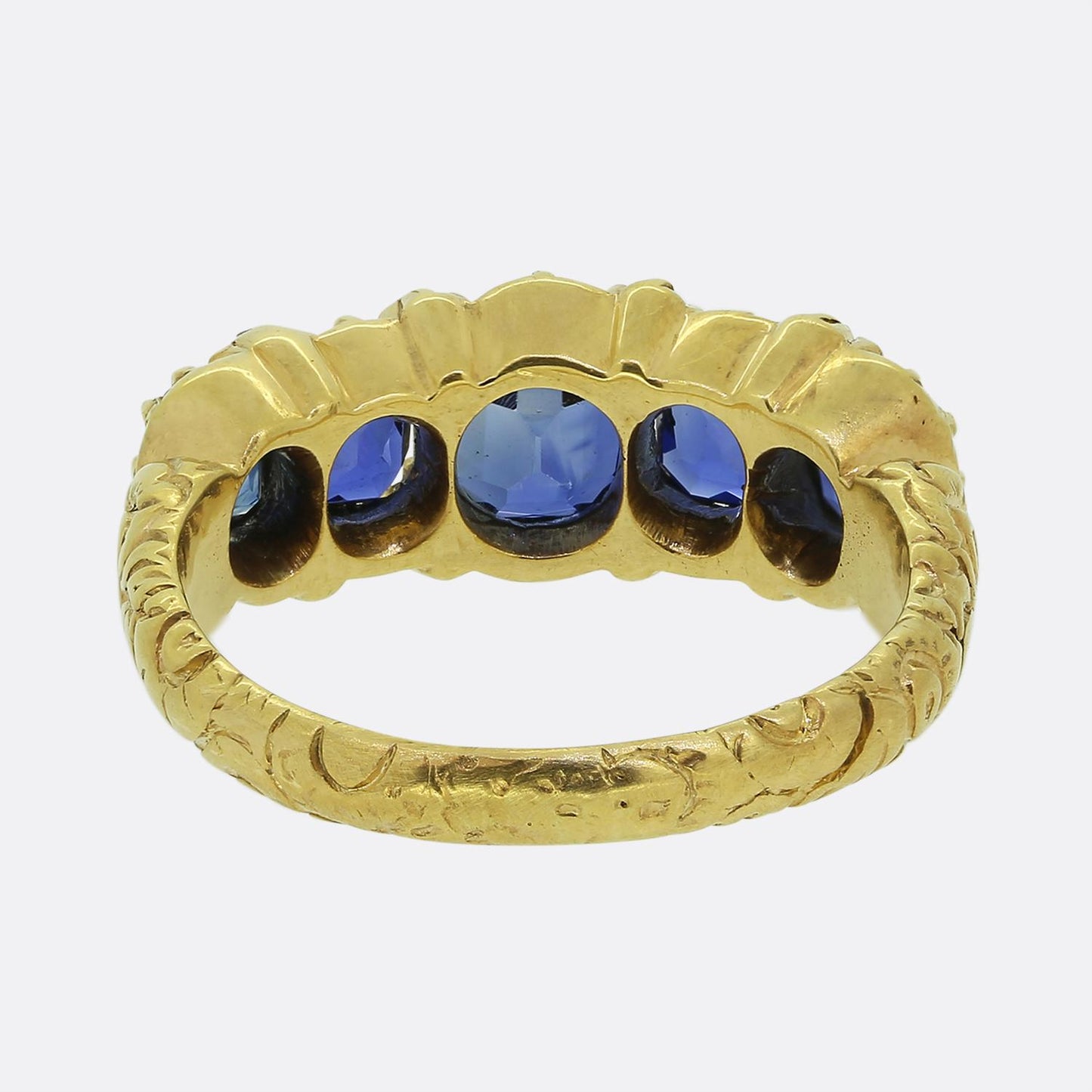 Vintage Sapphire Five-Stone Ring