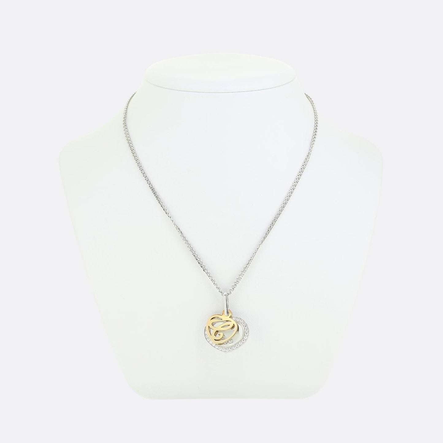 Chopard Happy Hearts Diamond Necklace