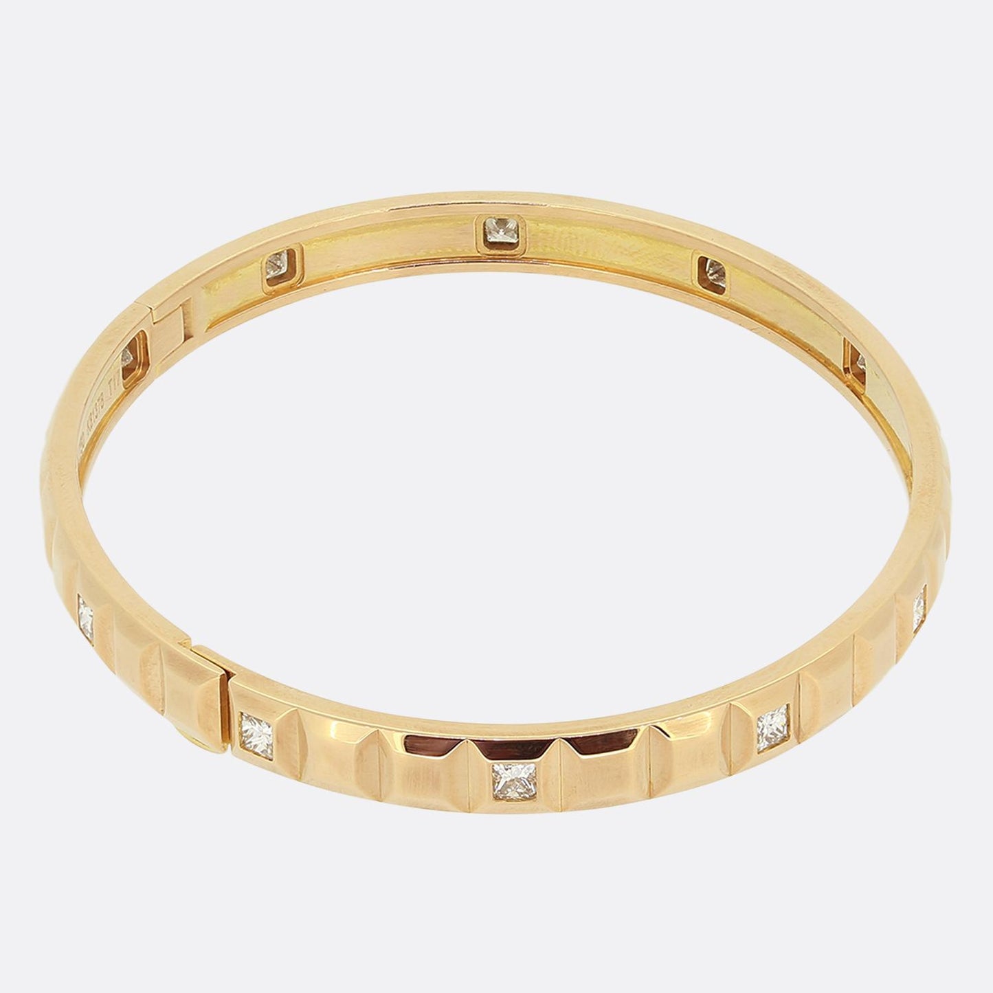 Boucheron Diamond Quatre Clou de Paris Bangle