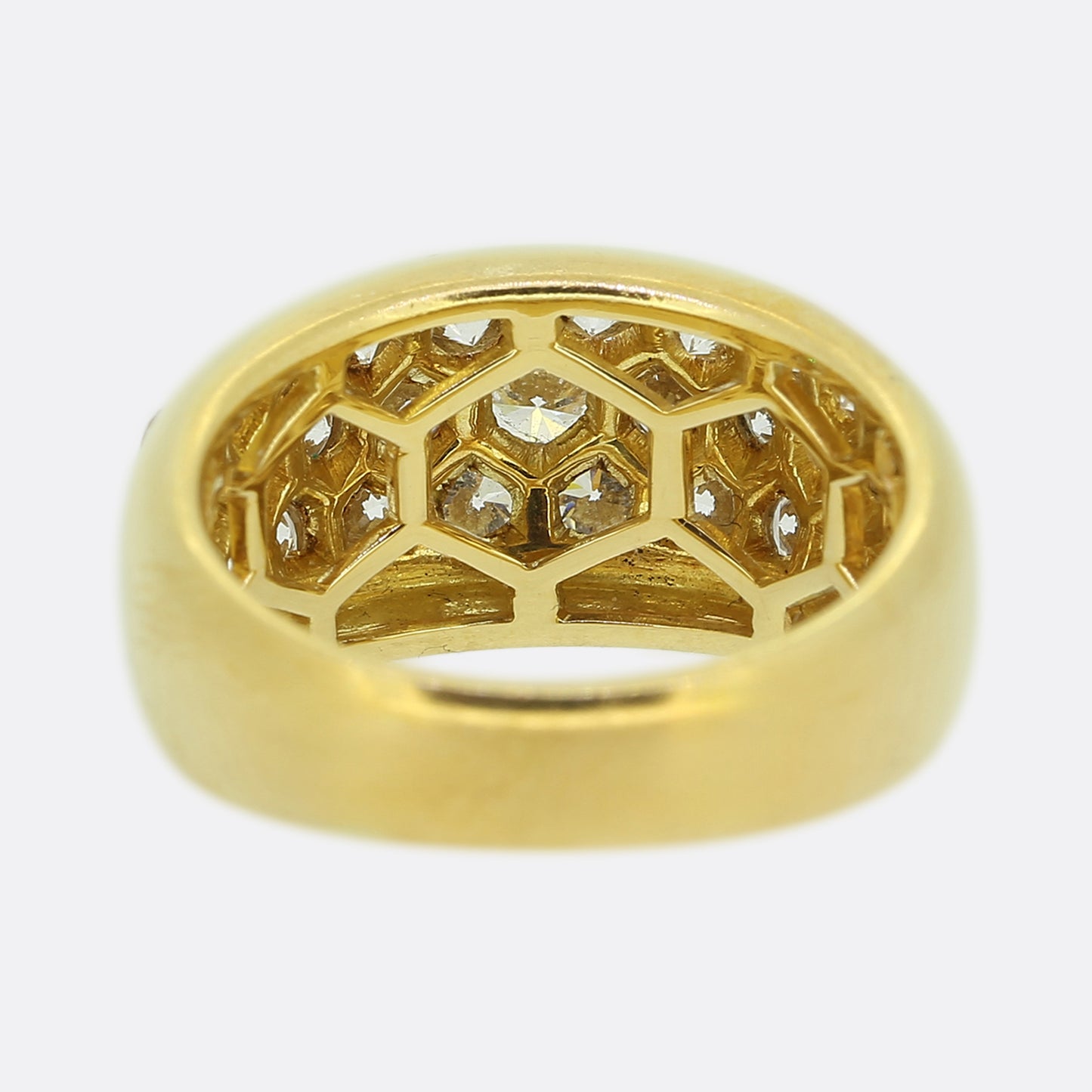 Bvlgari Pavé Diamond Set Ring