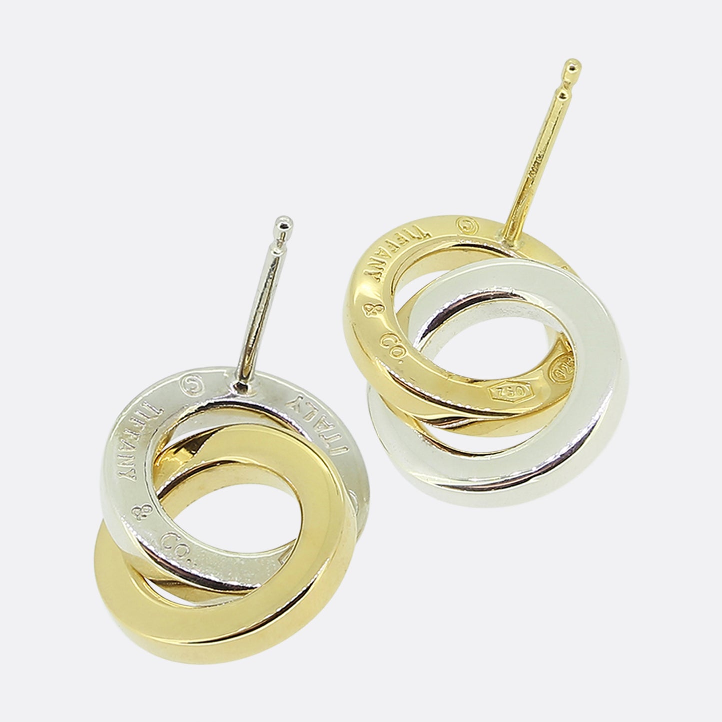 Tiffany & Co. Double Circle Earrings