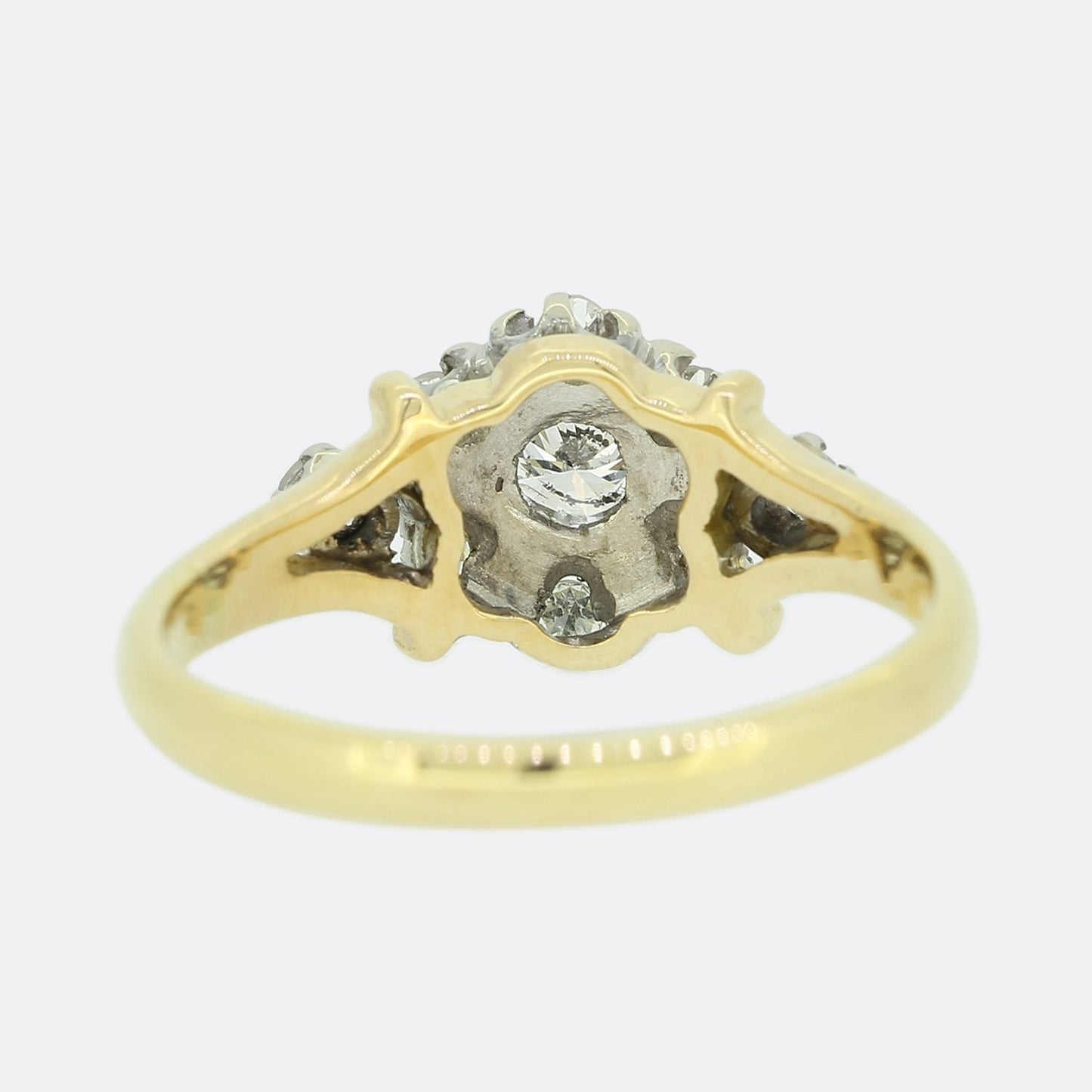 0.35 Carat Diamond Daisy Cluster Ring