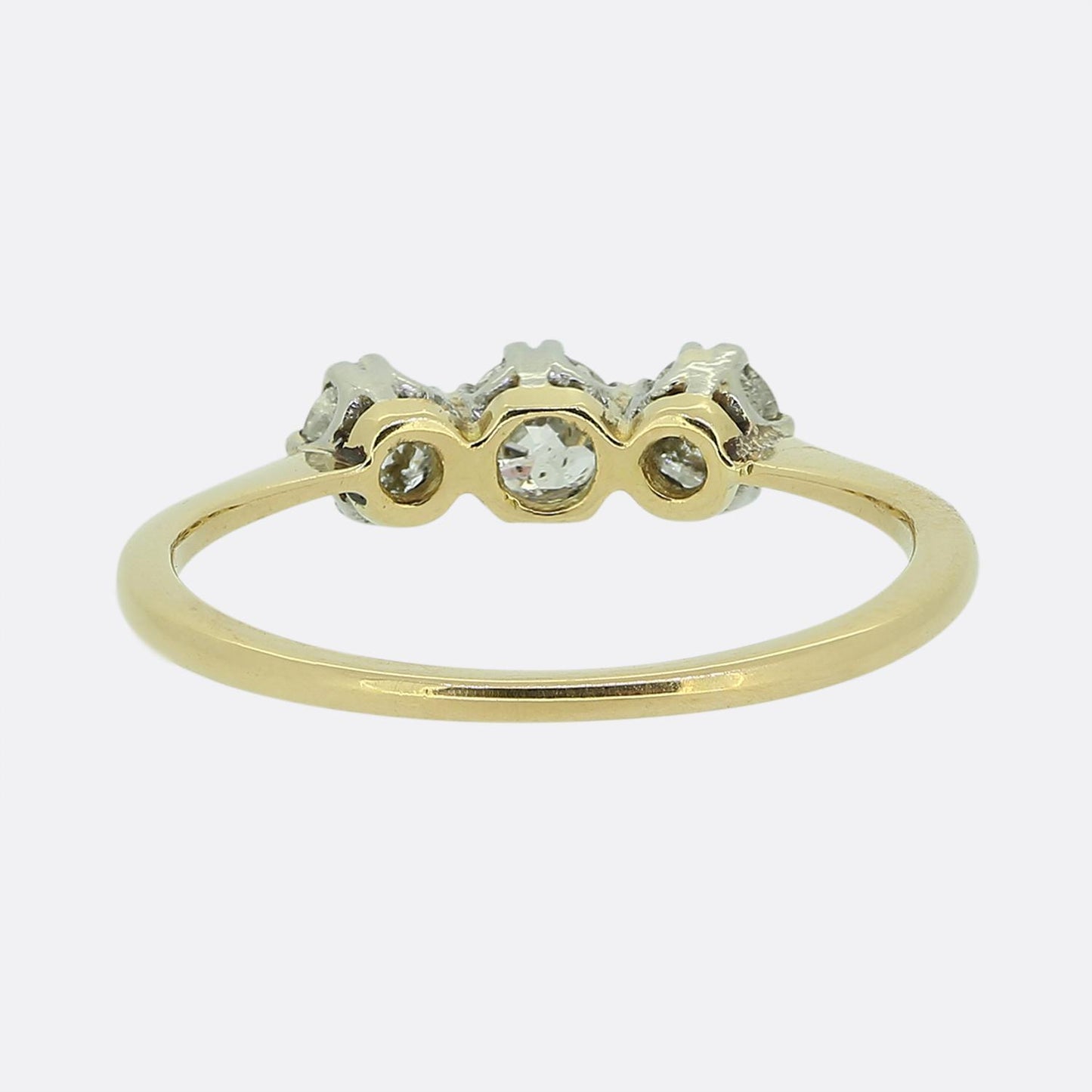 Antique Three-Stone Diamond Ring