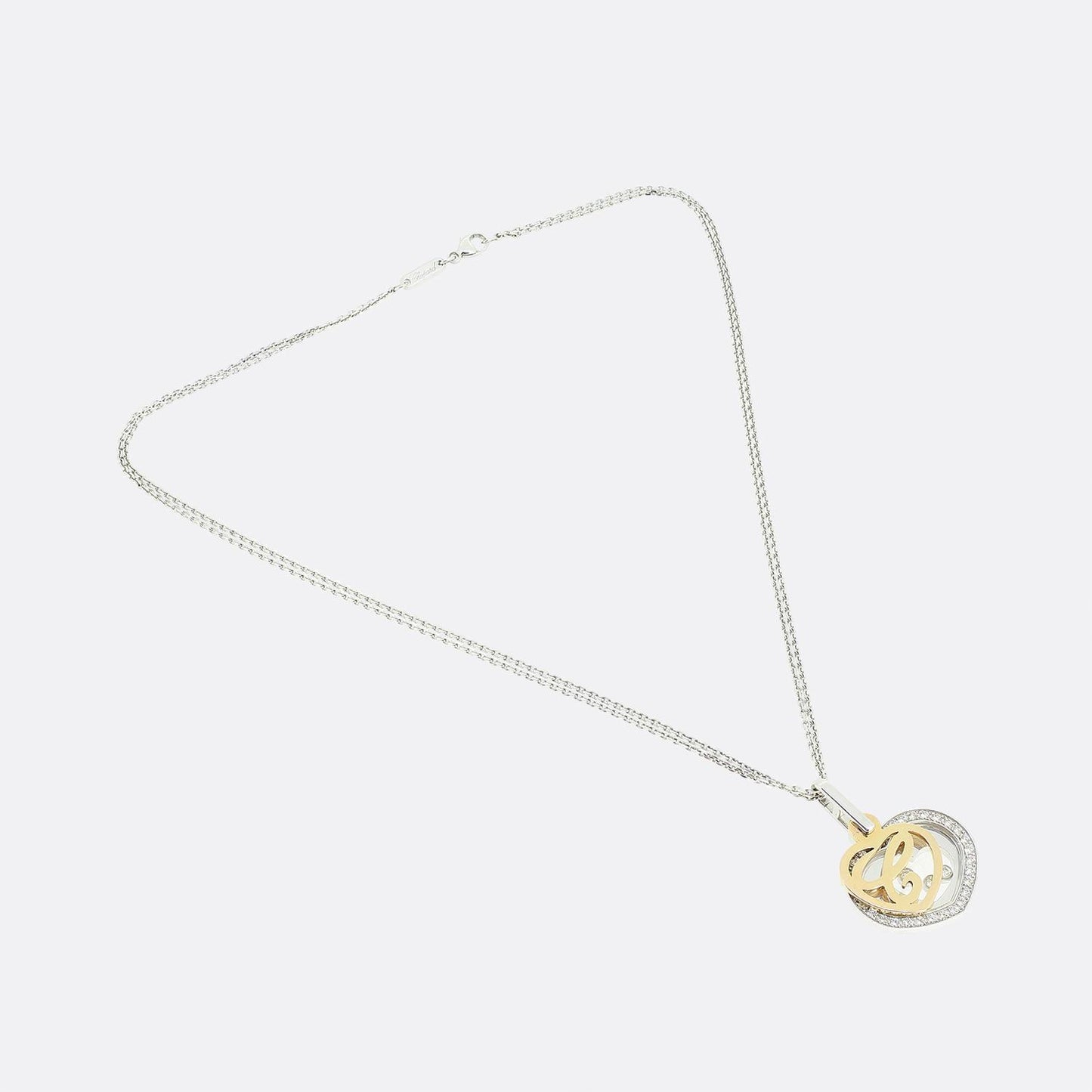 Chopard Happy Hearts Diamond Necklace