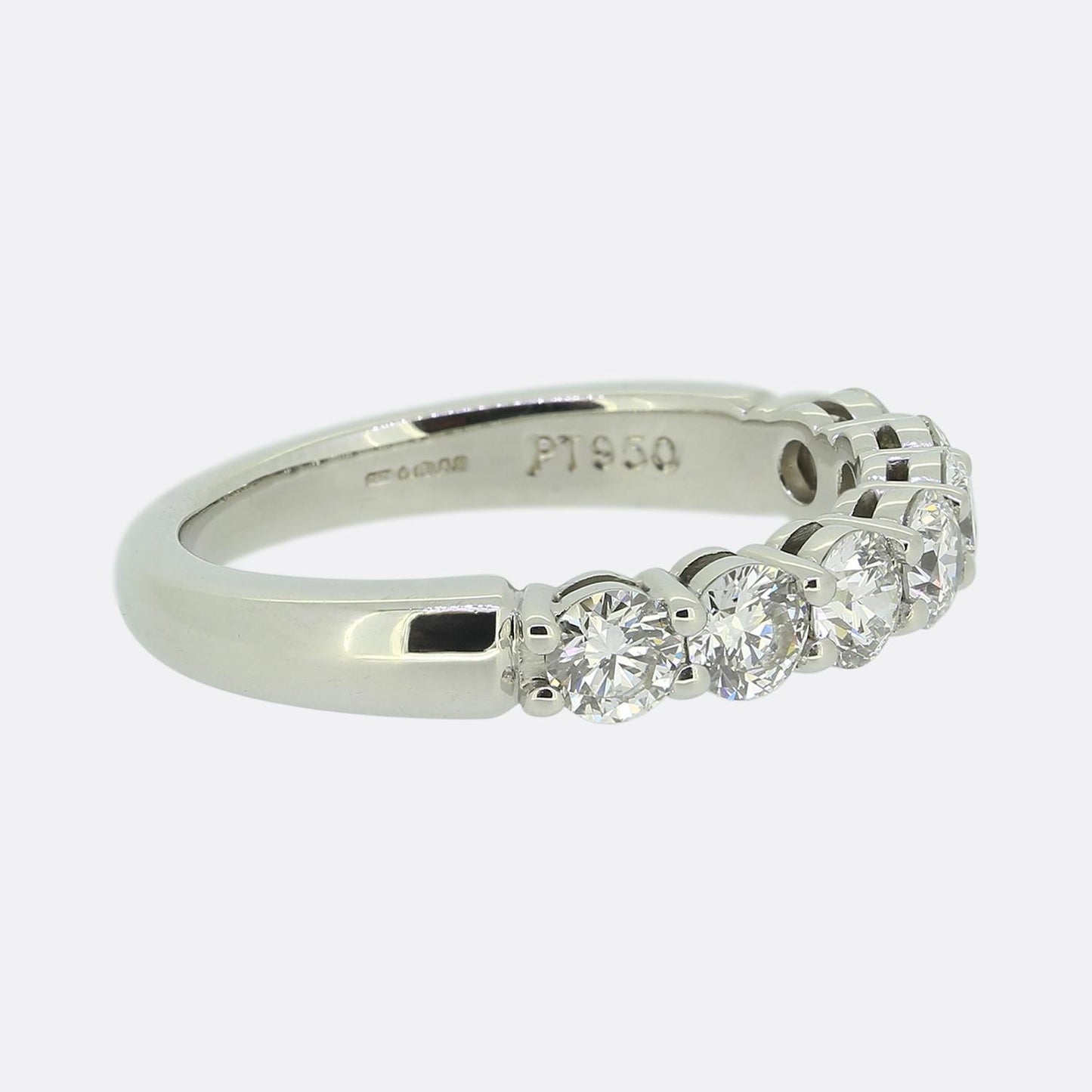 Tiffany & Co. Forever Diamond Half Eternity Band Ring