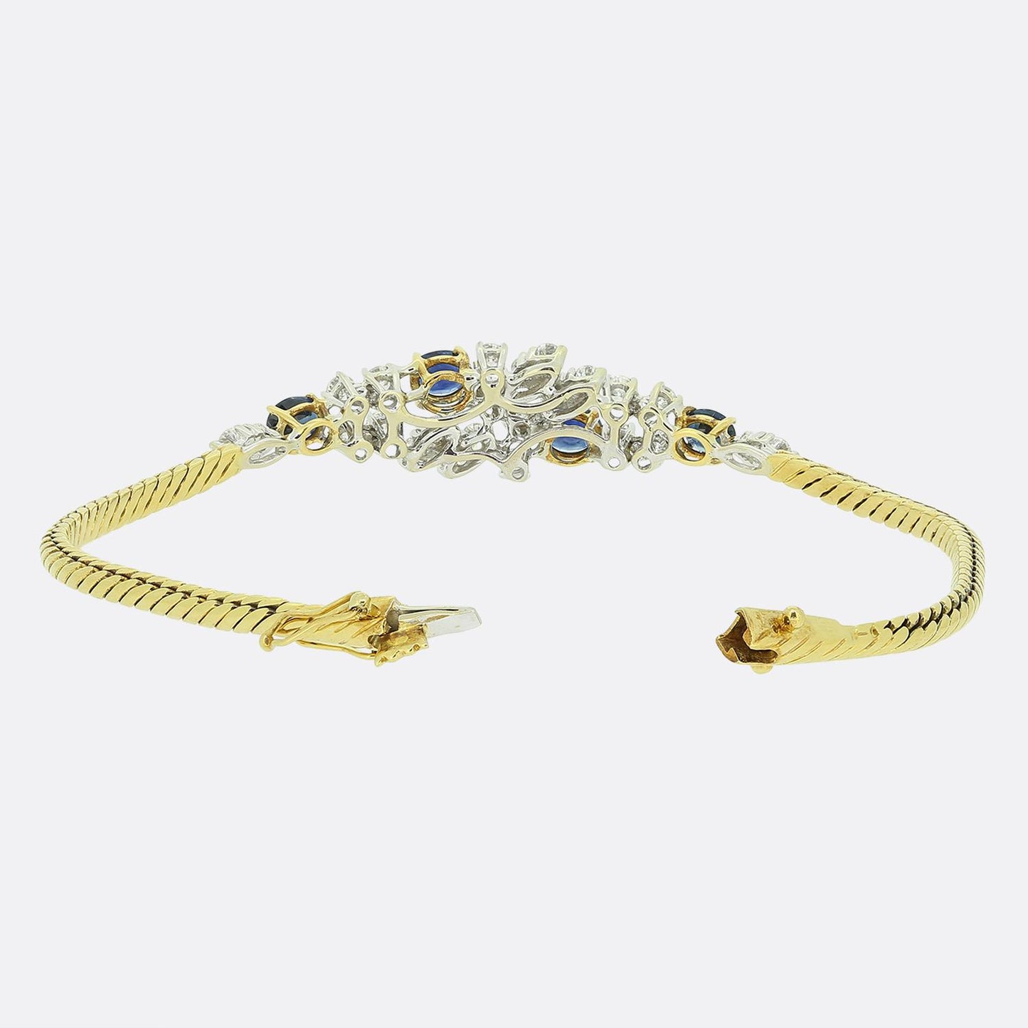 Mappin & Webb Sapphire and Diamond Bracelet