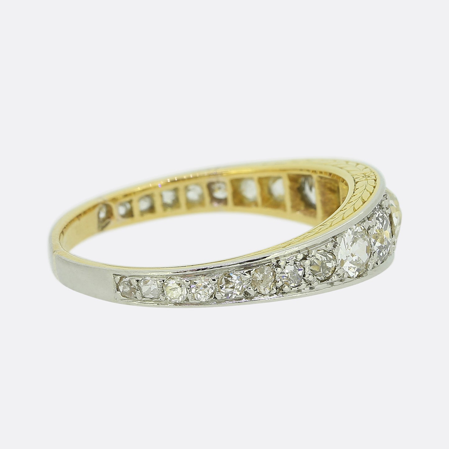 Antique Old Cut Diamond Band Ring