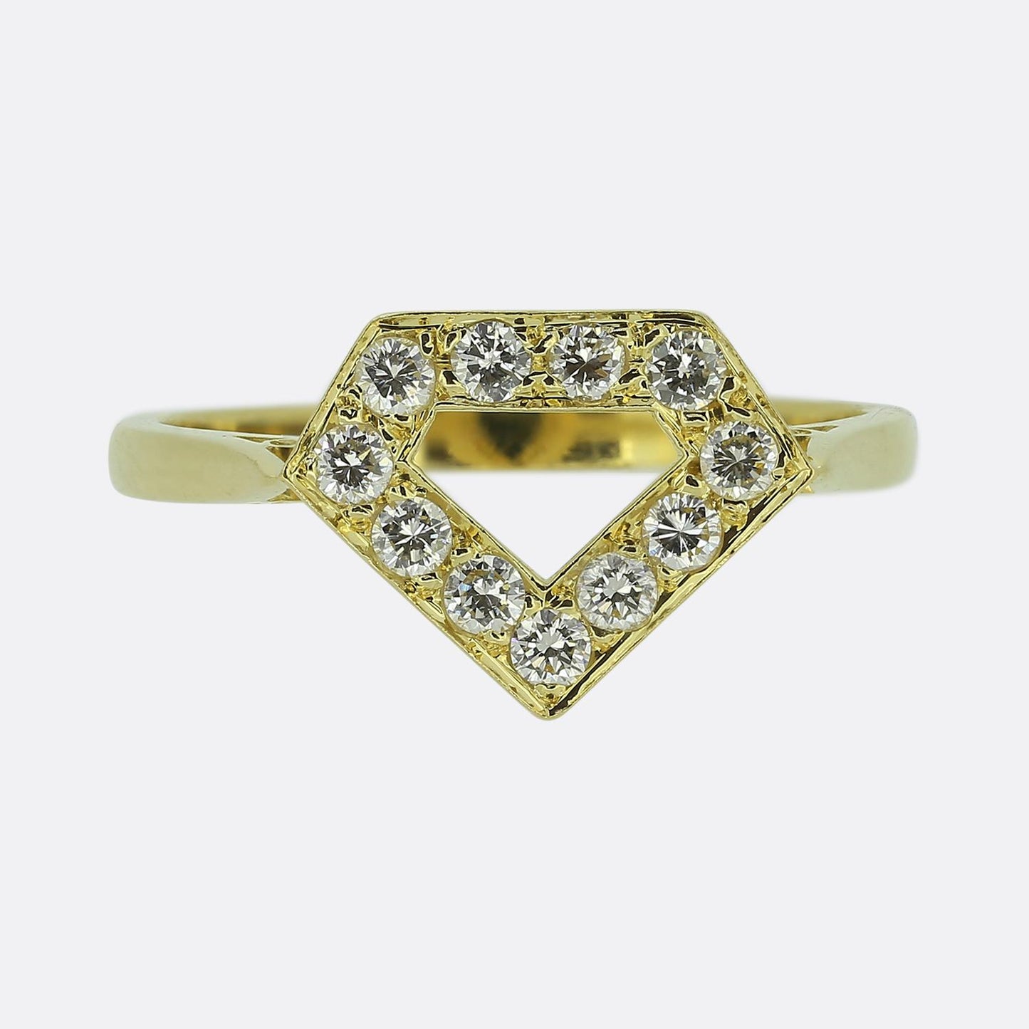 Garrard Diamond Cluster Ring