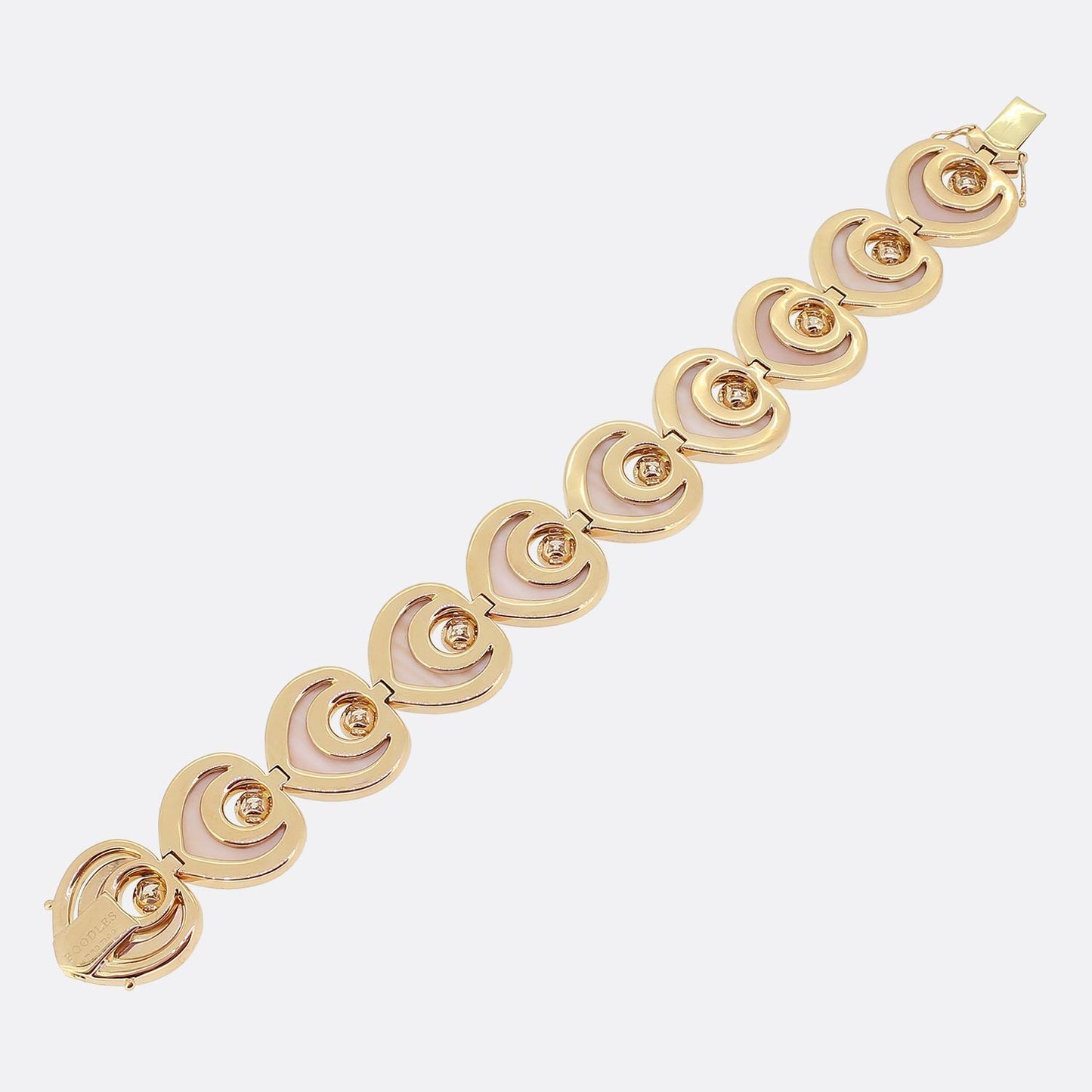 Boodles Sophie Mother of Pearl and Diamond Bracelet