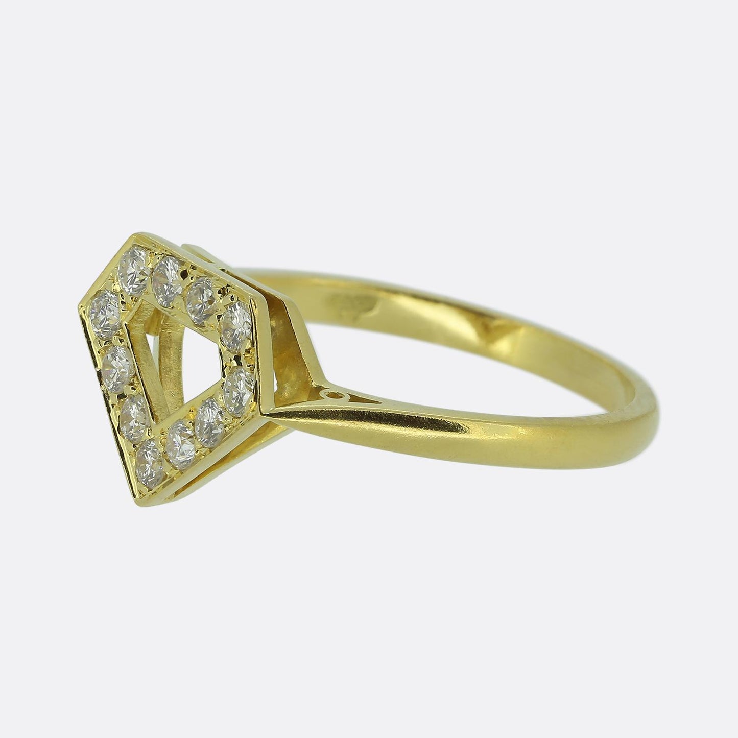Garrard Diamond Cluster Ring
