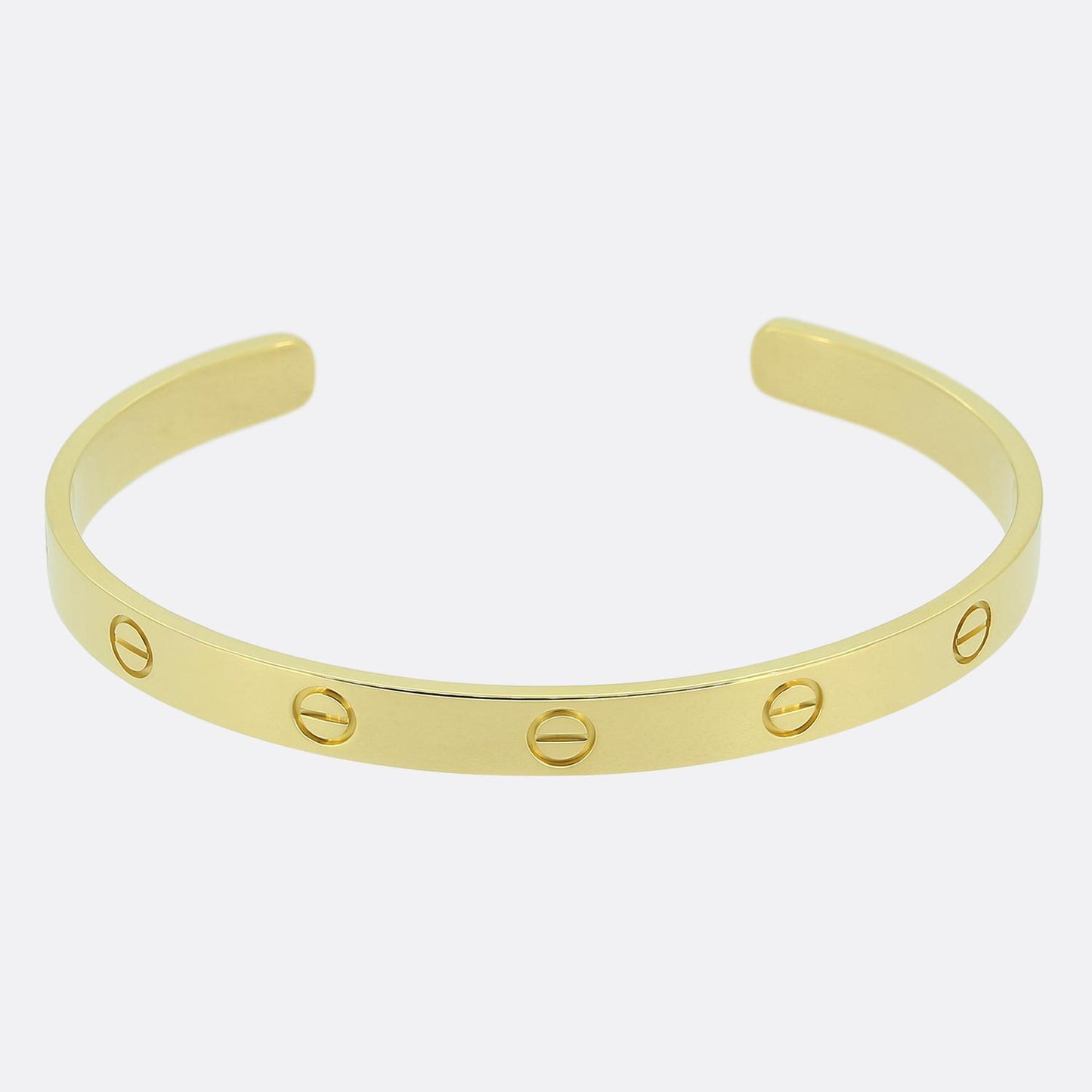 Cartier LOVE Cuff Bangle Size 19