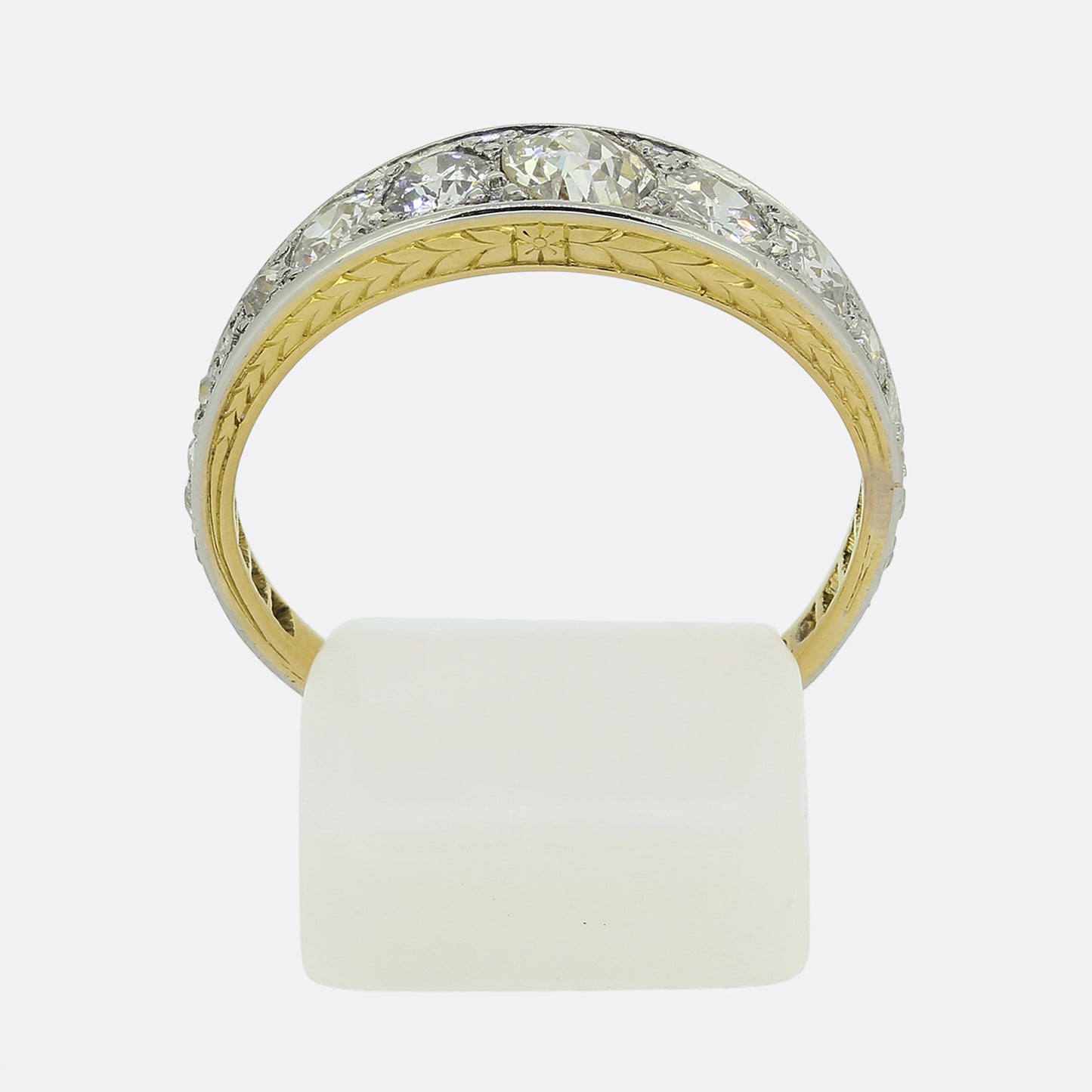 Antique Old Cut Diamond Band Ring