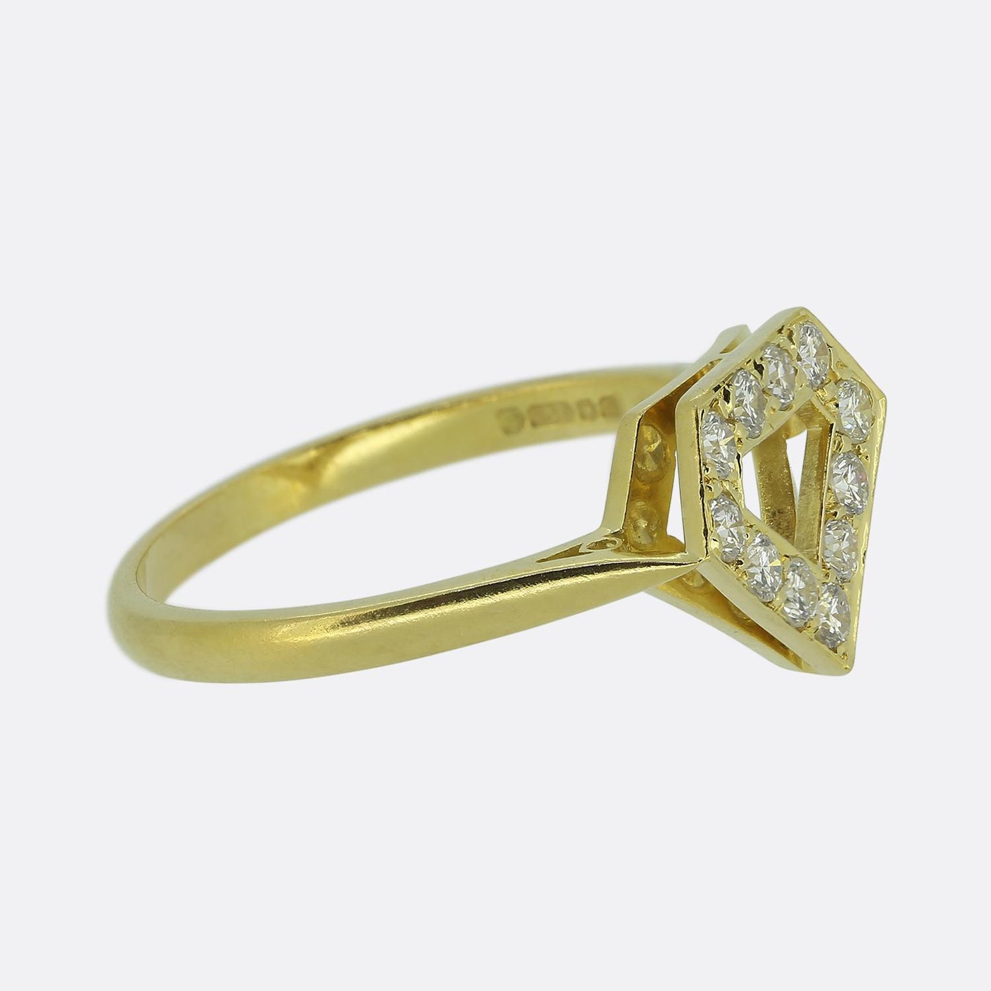 Garrard Diamond Cluster Ring