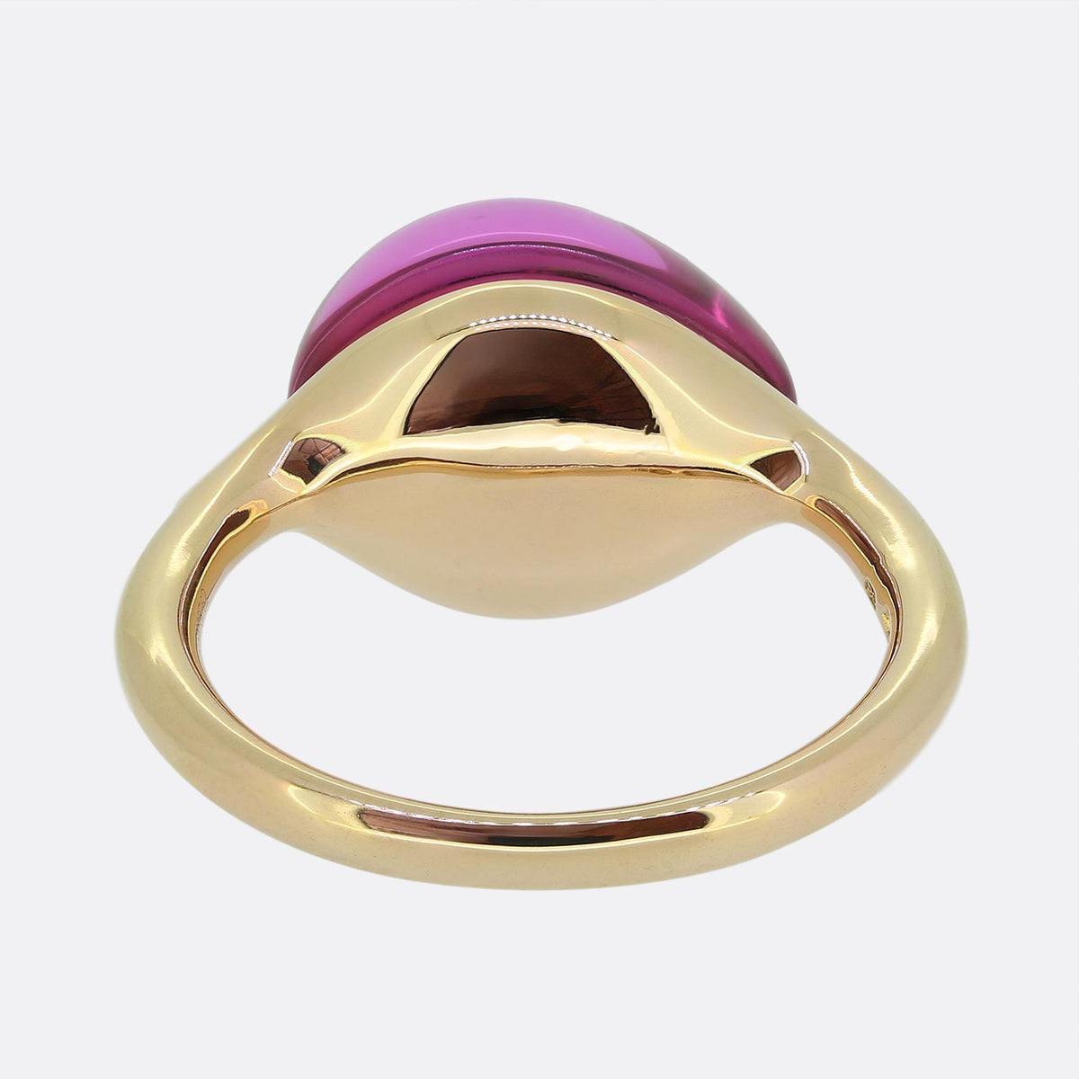 Pomellato Rouge Passion Cabochon Pink Ring
