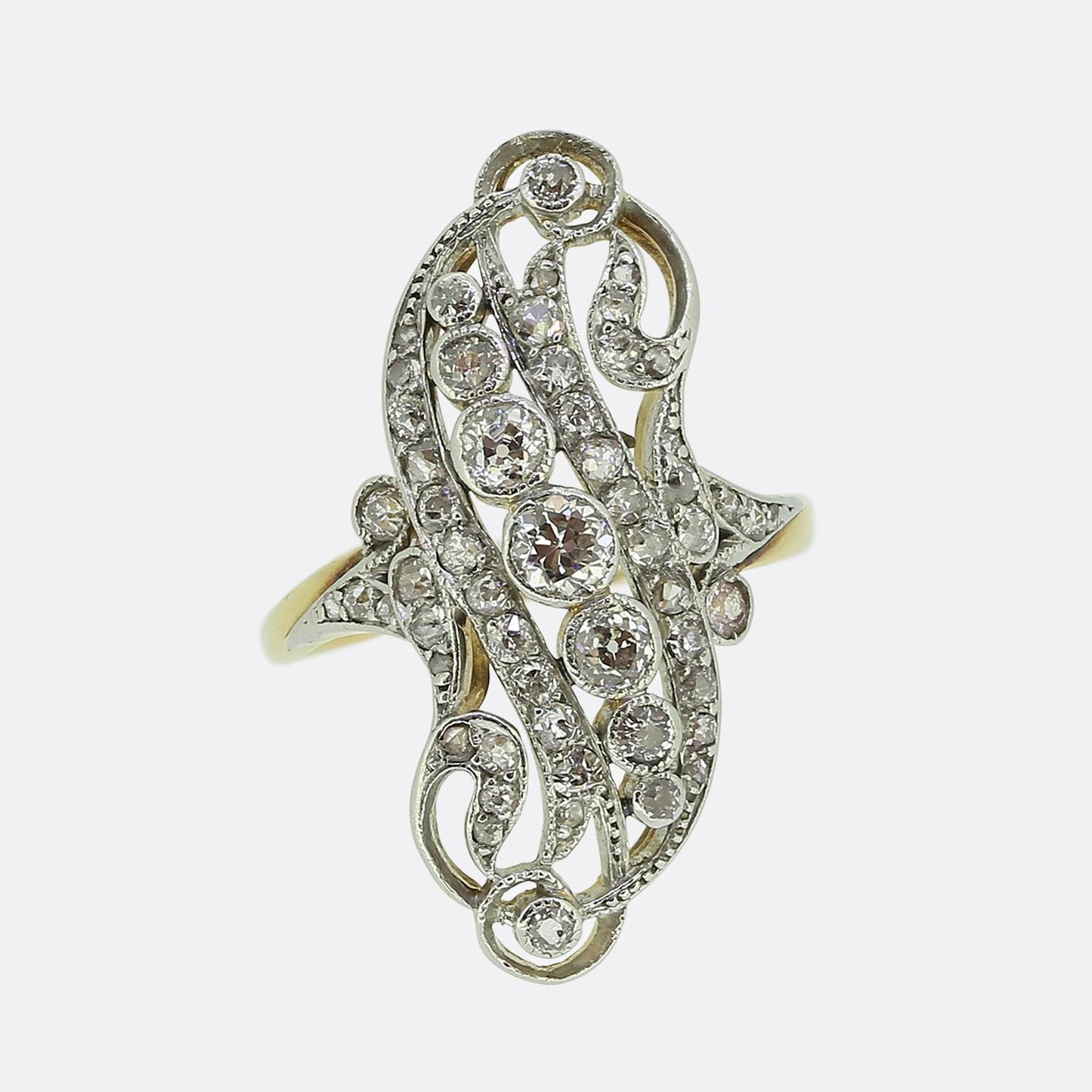 Antique Diamond Dress Ring