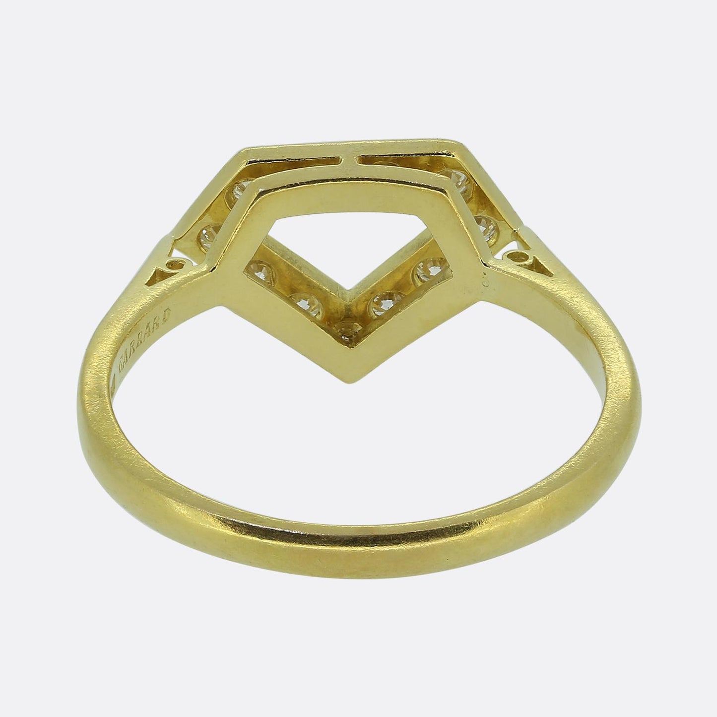Garrard Diamond Cluster Ring