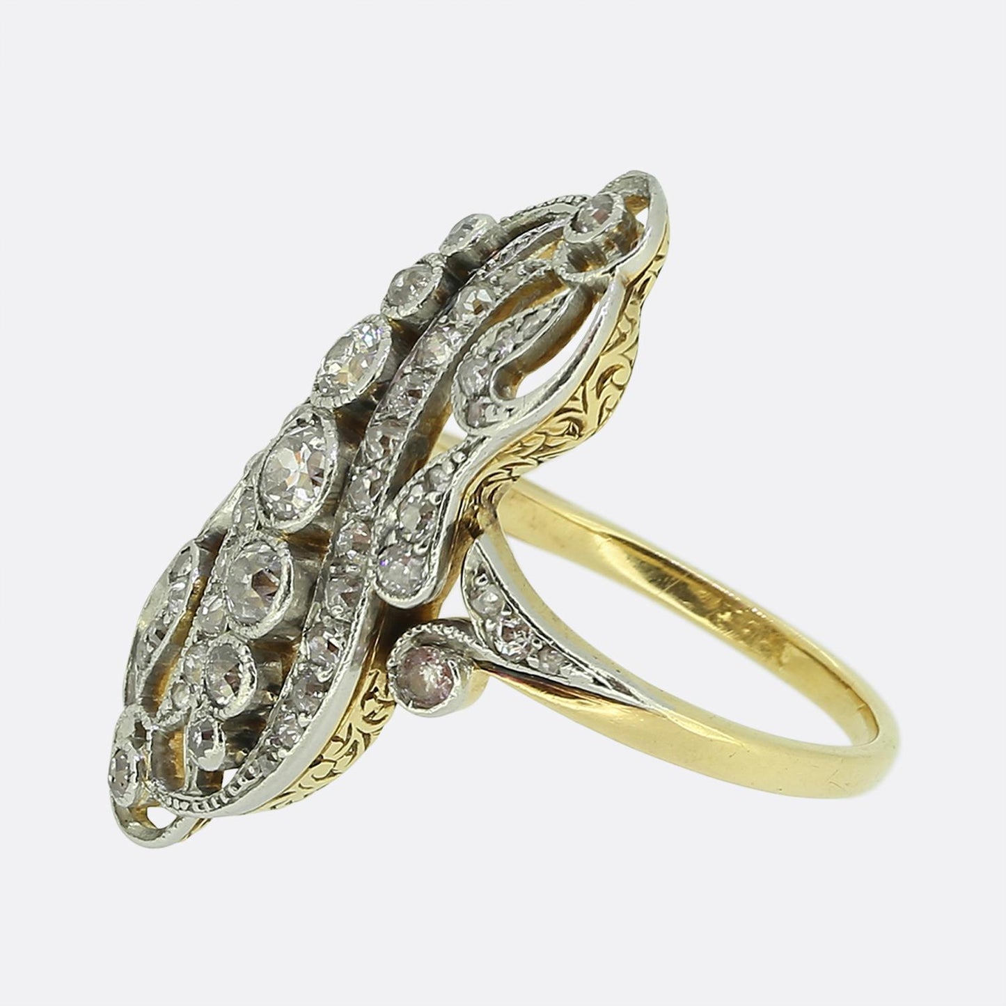 Antique Diamond Dress Ring