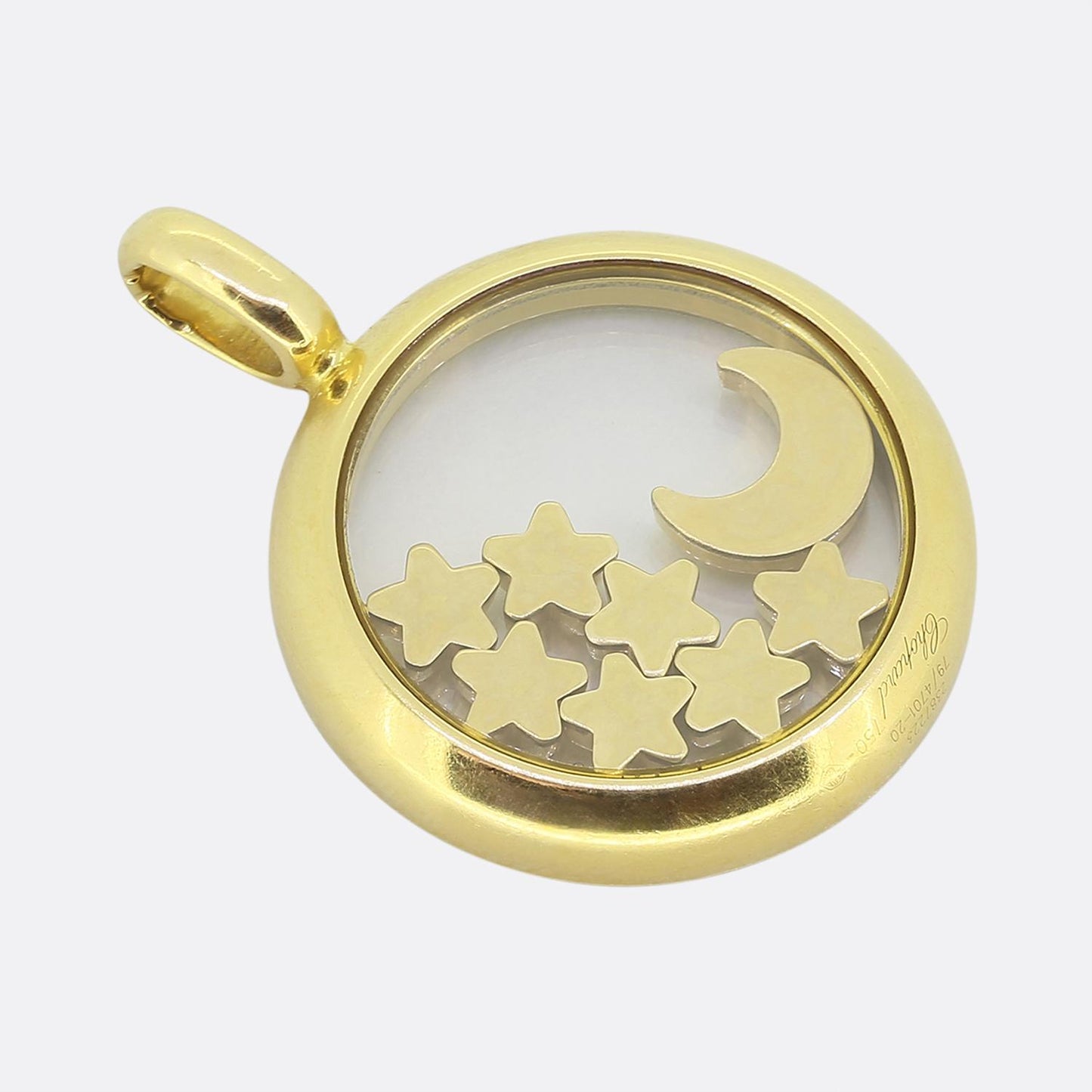 Chopard Happy Diamonds Moon and Stars Pendant