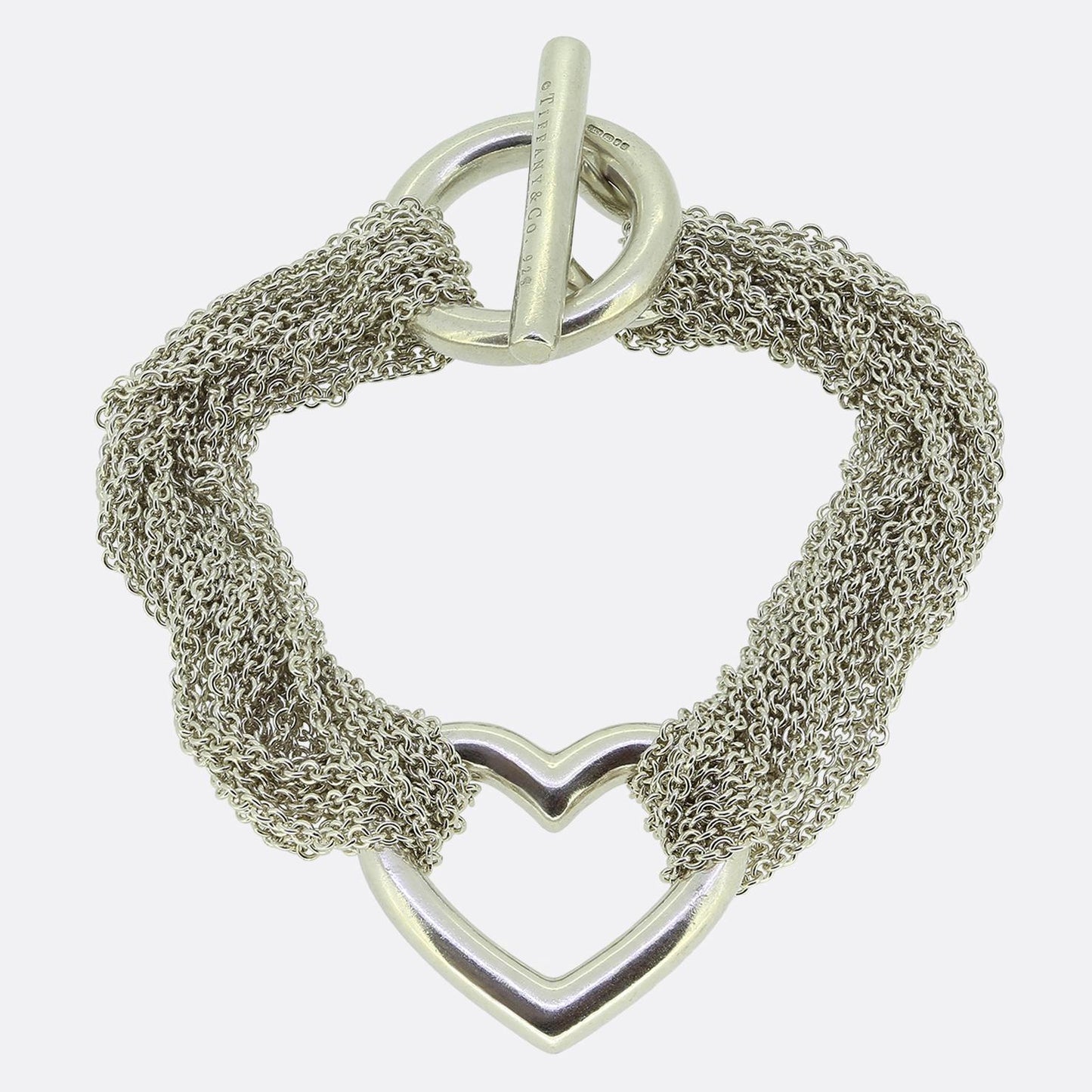 Tiffany & Co. Open Heart Bracelet