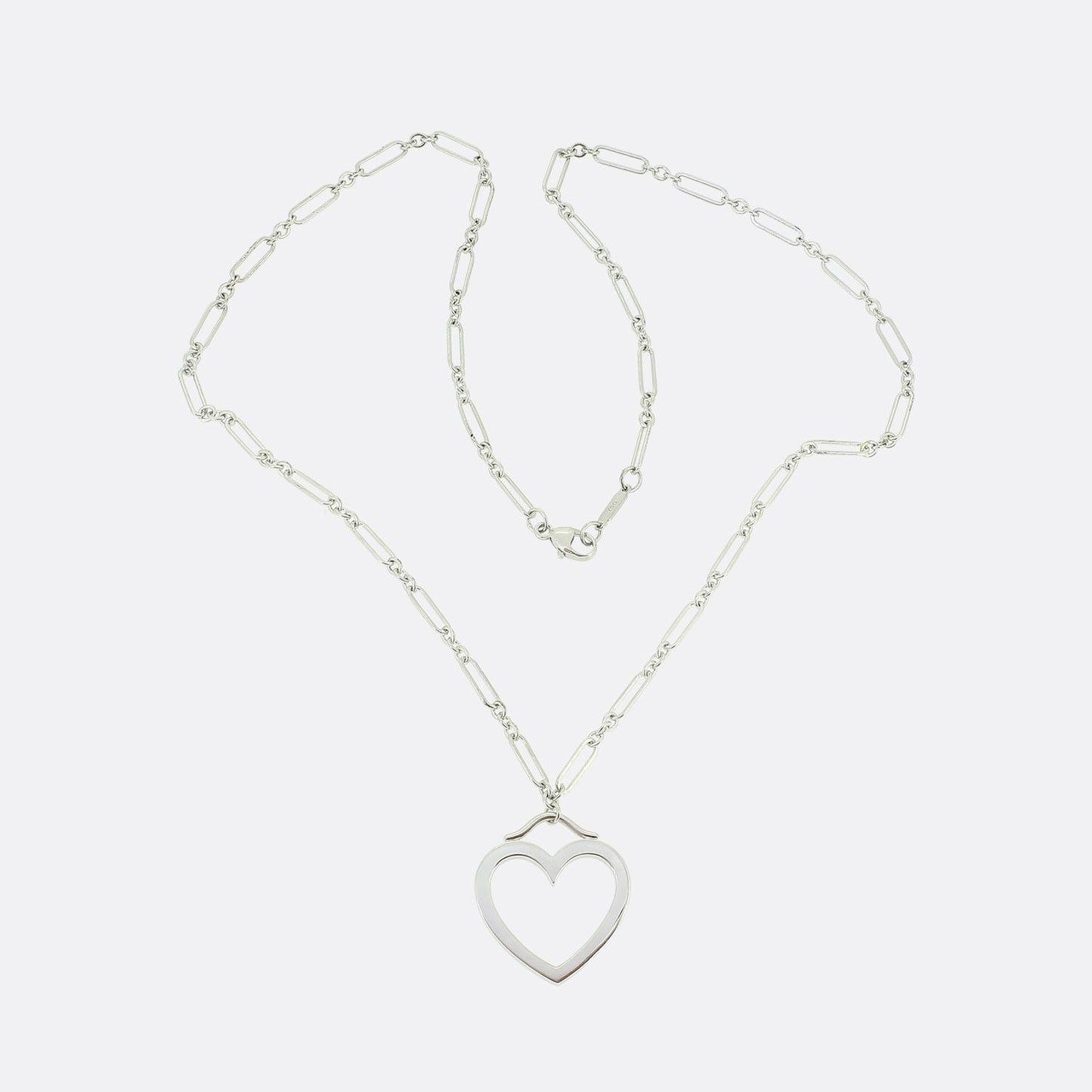 Tiffany & Co. Sentimental Heart Pendant Necklace