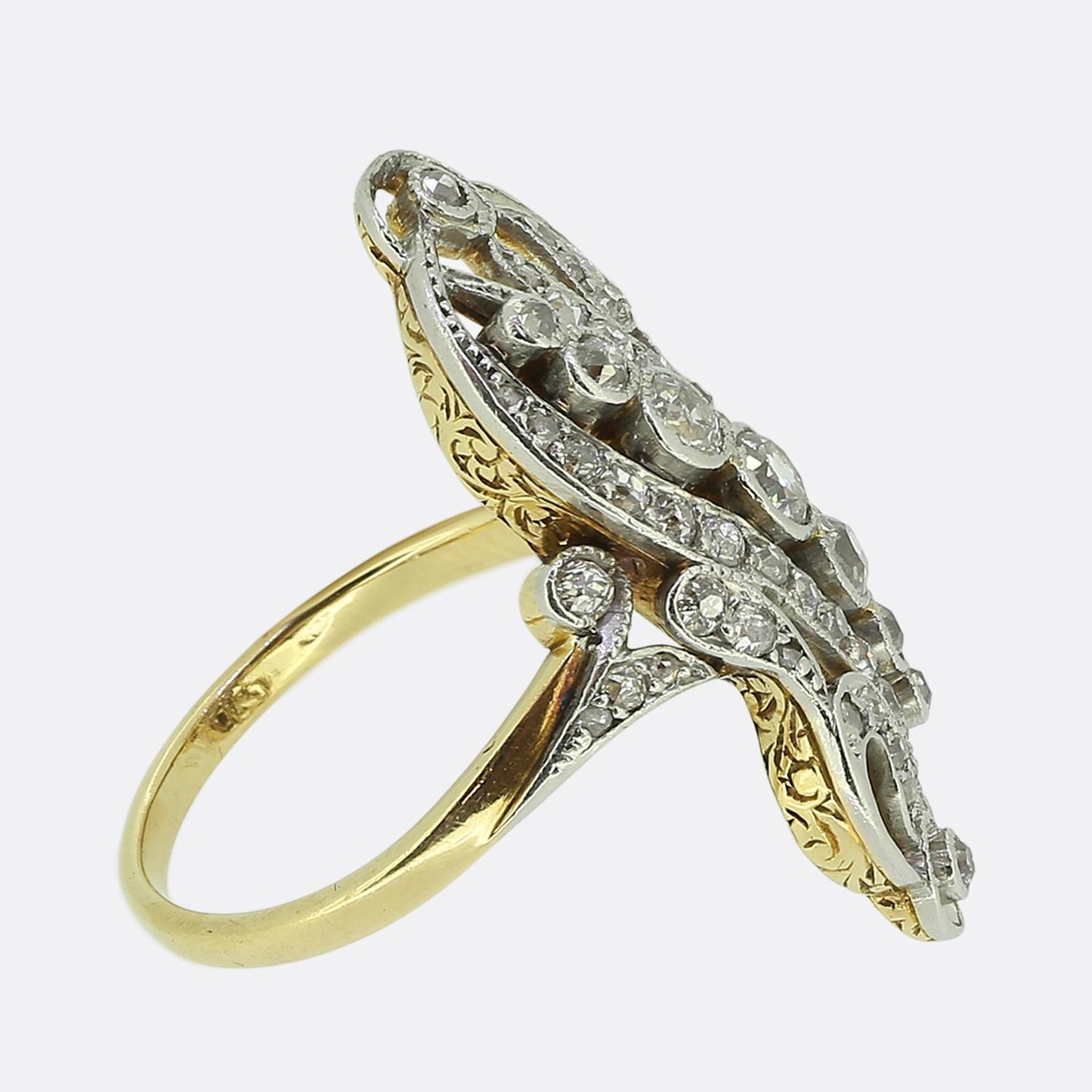 Antique Diamond Dress Ring