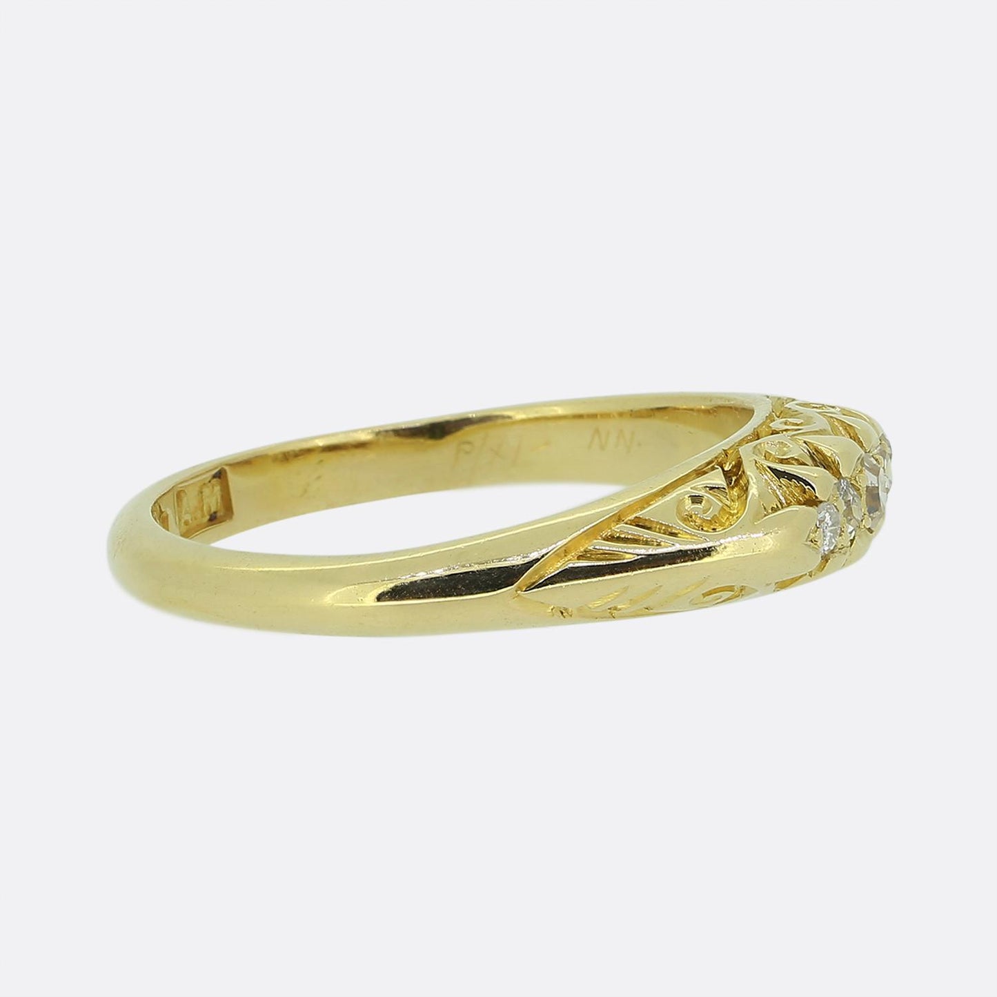 Victorian Five-Stone Diamond Ring