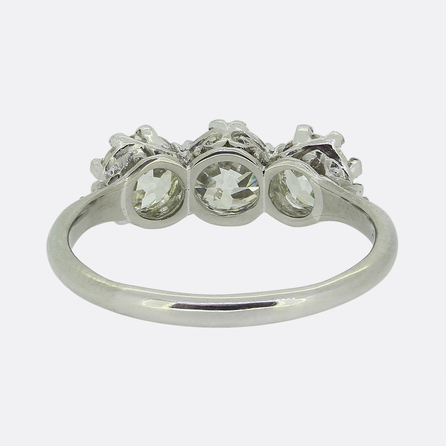 Antique Three-Stone Diamond Ring