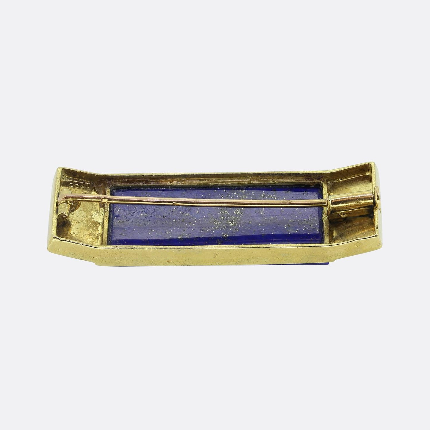 Jean Fouquet Lapis Lazuli and Jadeite Signet Ring and Brooch Set