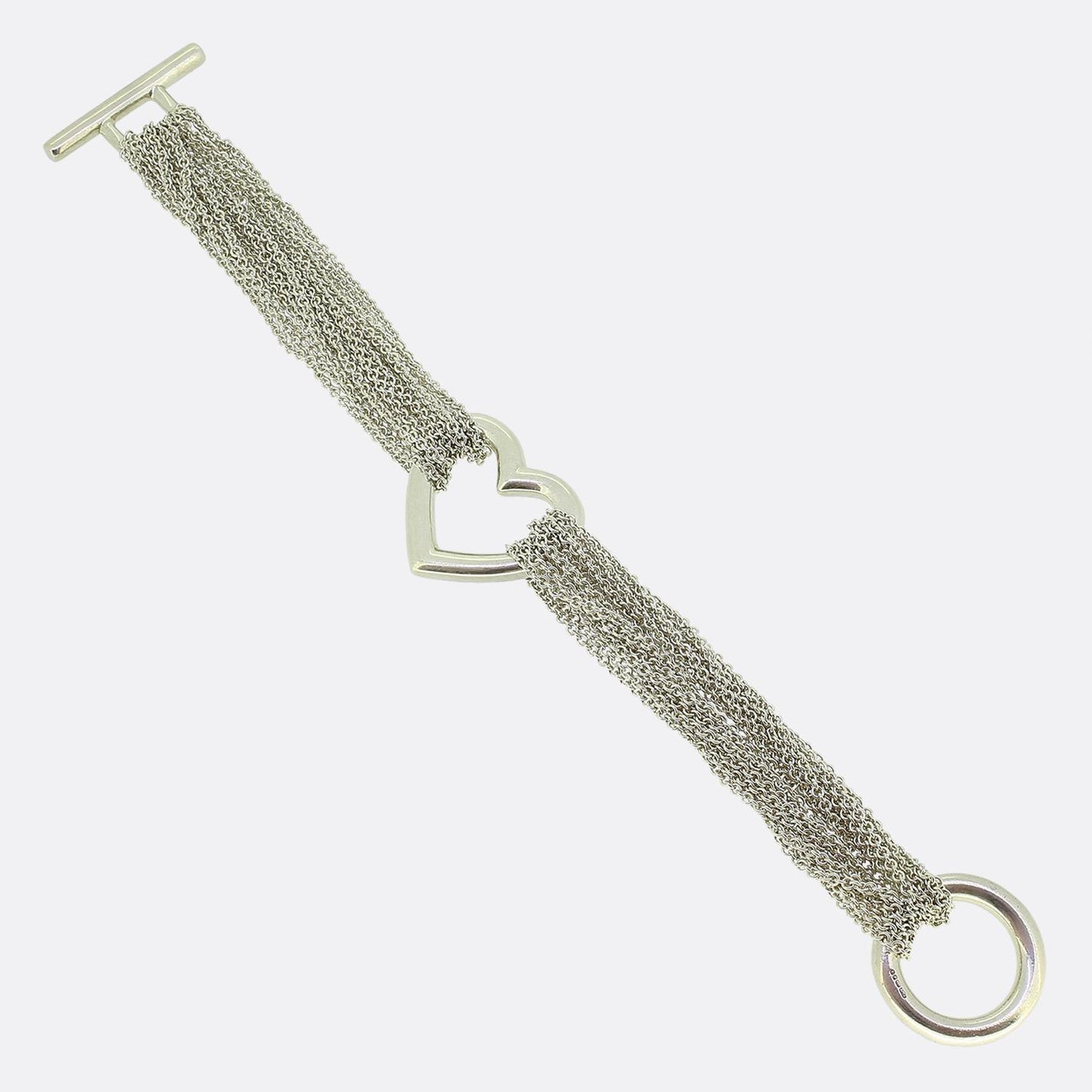 Tiffany & Co. Open Heart Bracelet