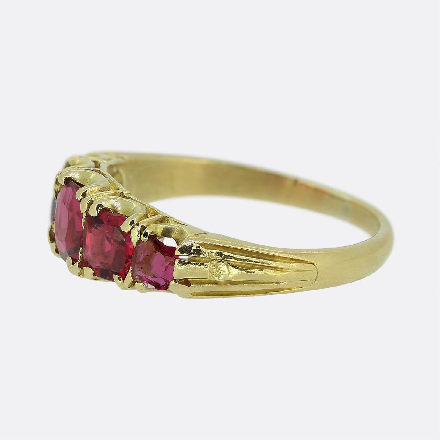 Antique Spinel Five Stone Ring