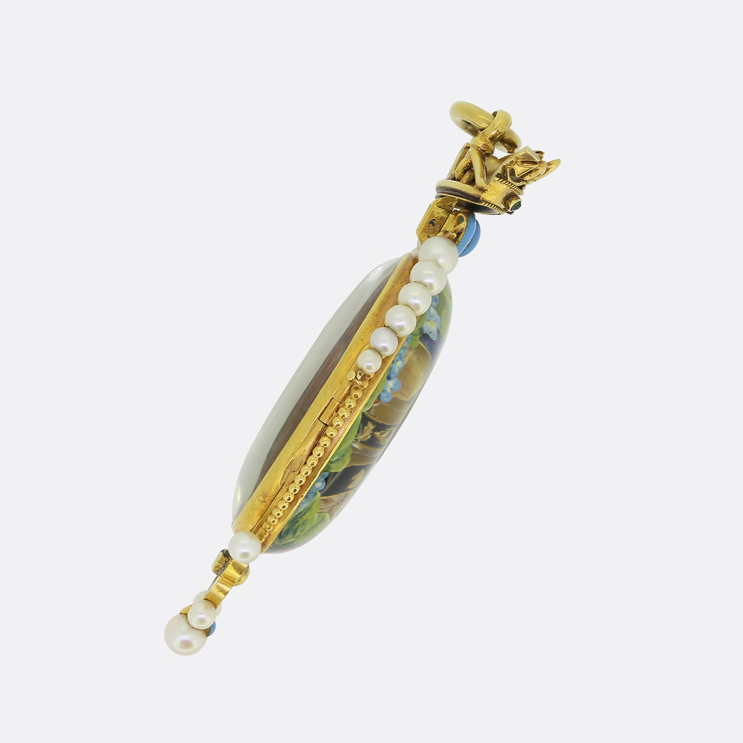 Victorian Royal Princess Louise Wedding Pendant