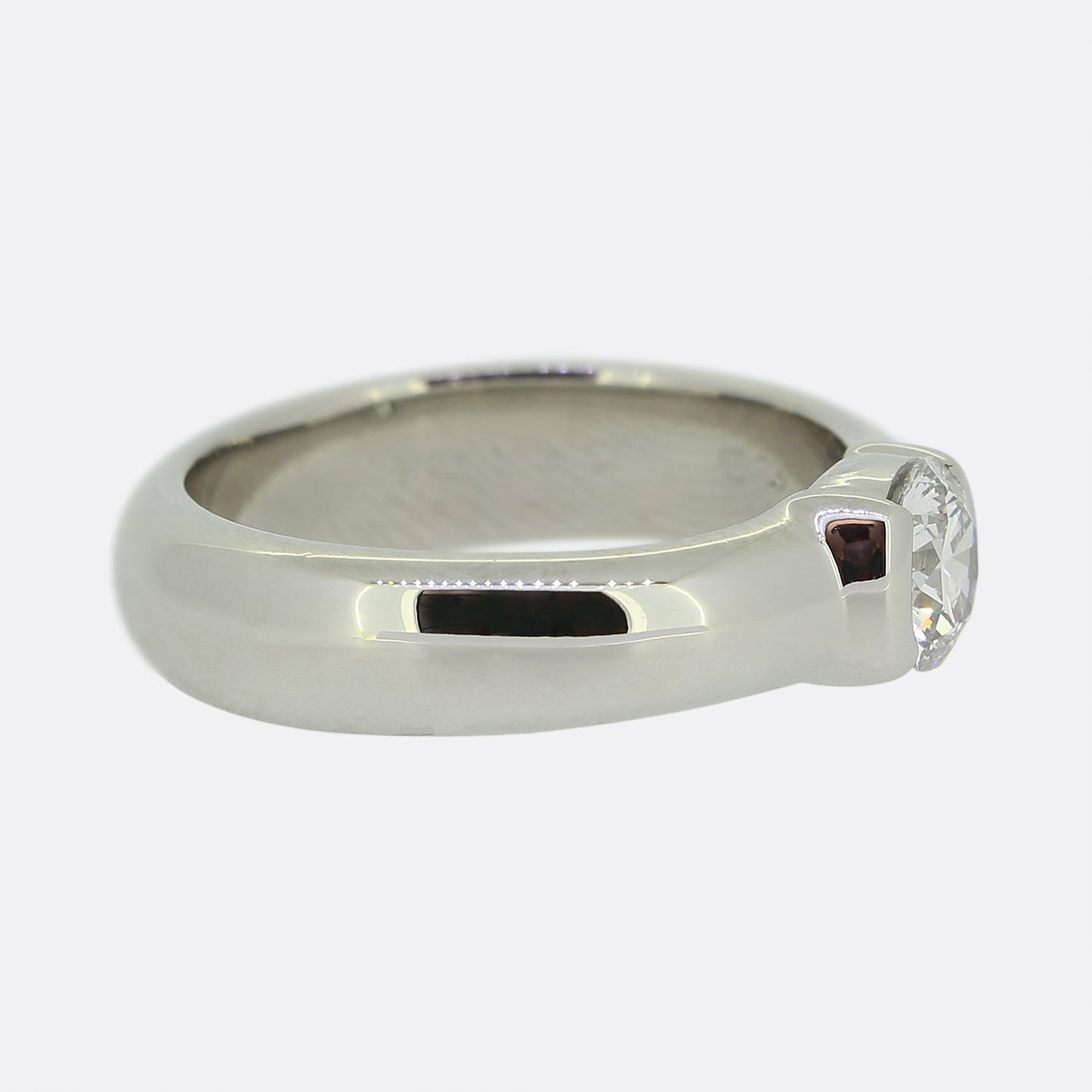 Tiffany & Co. 0.53 Carat Etoile Diamond Solitaire Ring