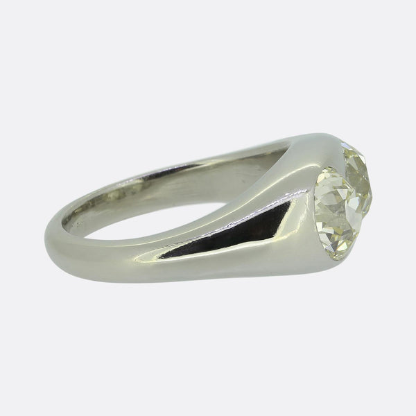 Antique Diamond Two-Stone Ring