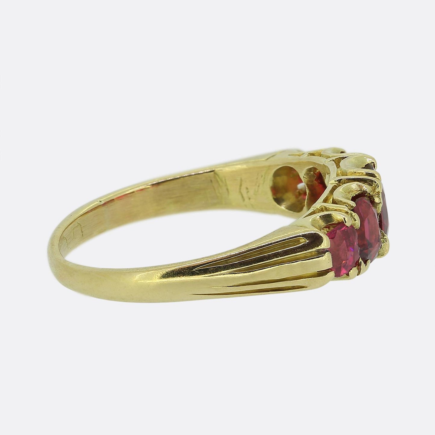 Antique Spinel Five Stone Ring