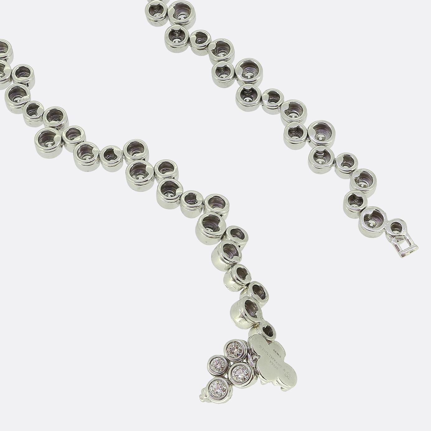 Tiffany & Co. 10.00 Carat Diamond Bubble Necklace