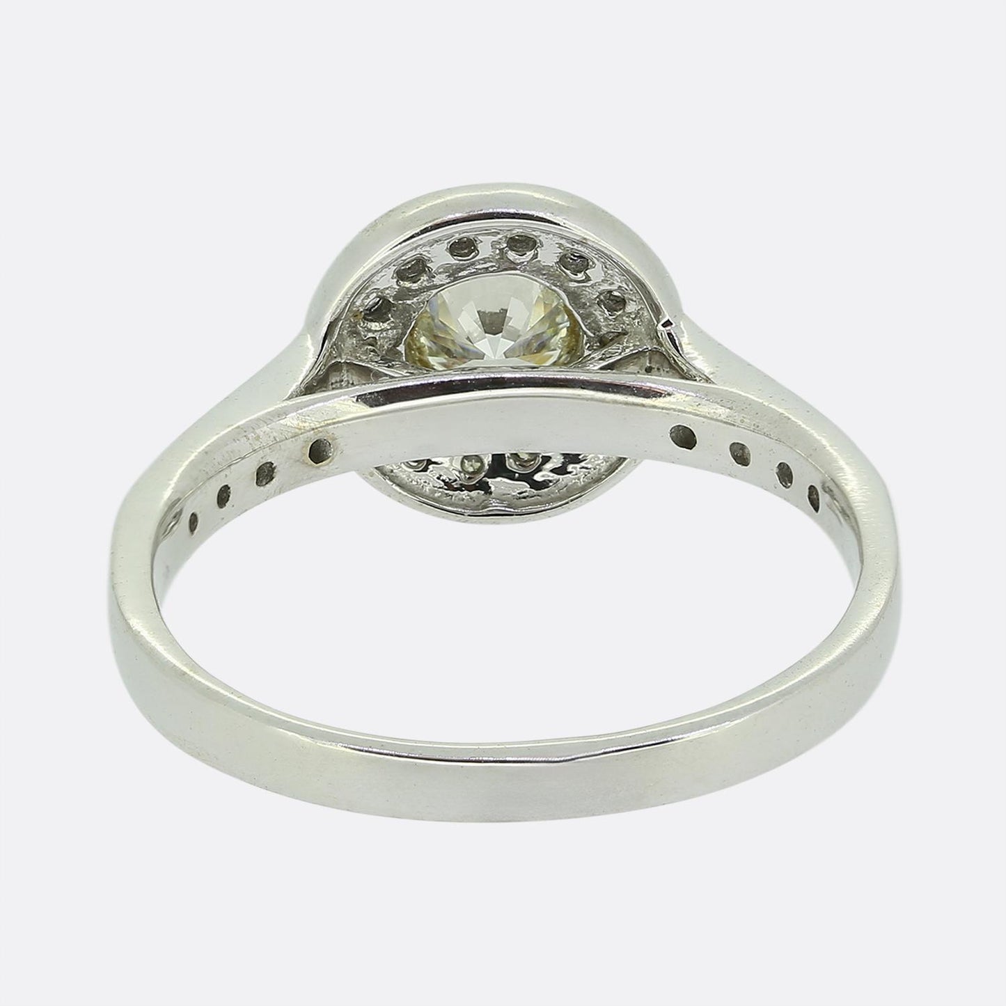 0.35 Carat Diamond Halo Ring