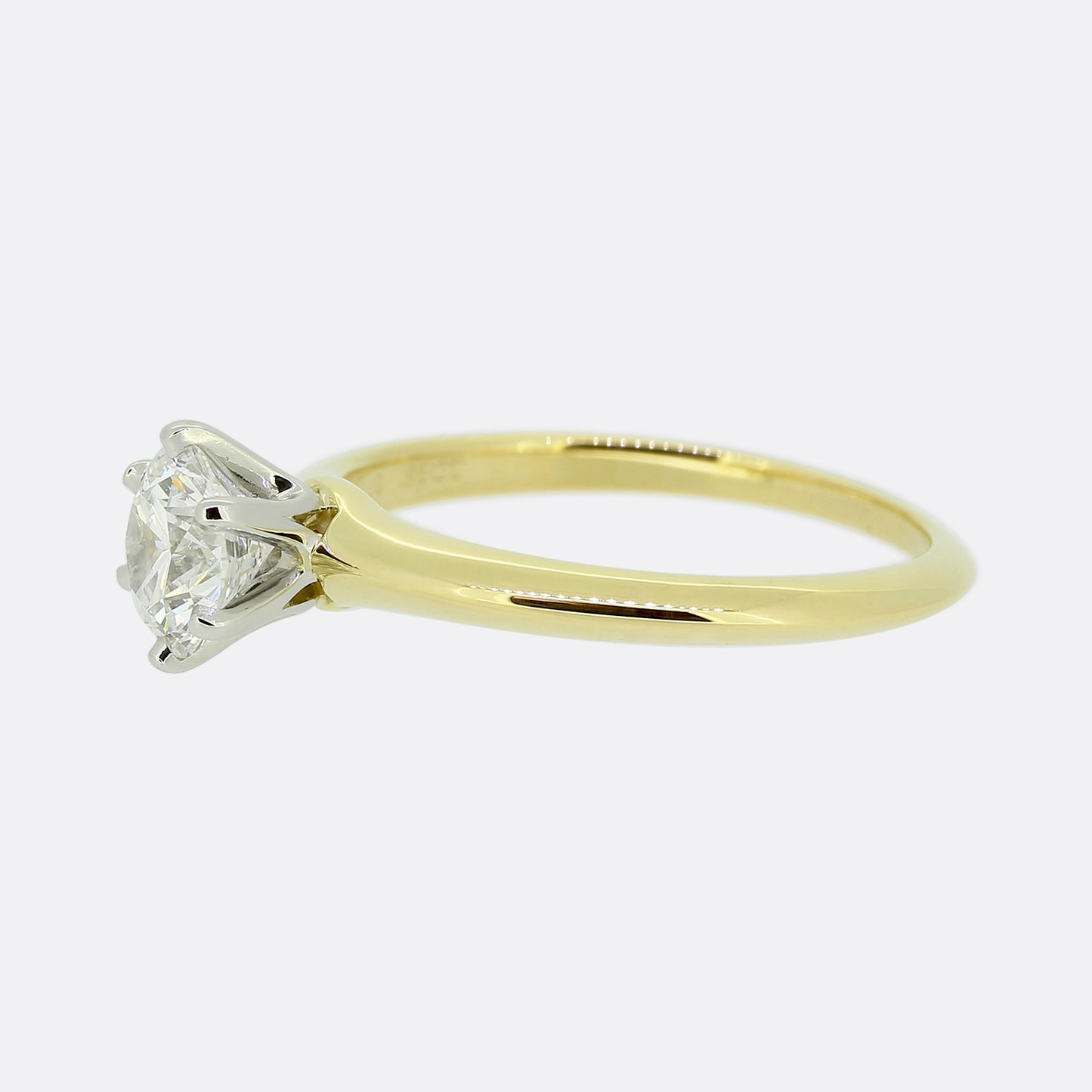 Tiffany & Co. 0.96 Carat Diamond Engagement Ring
