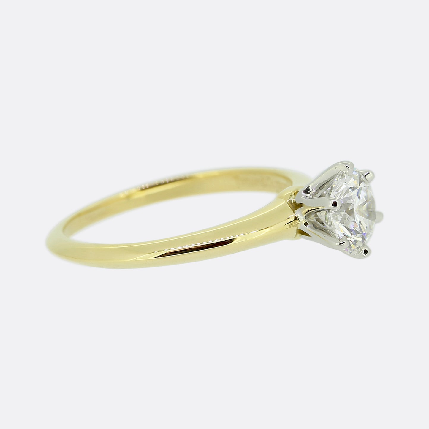 Tiffany & Co. 0.96 Carat Diamond Engagement Ring
