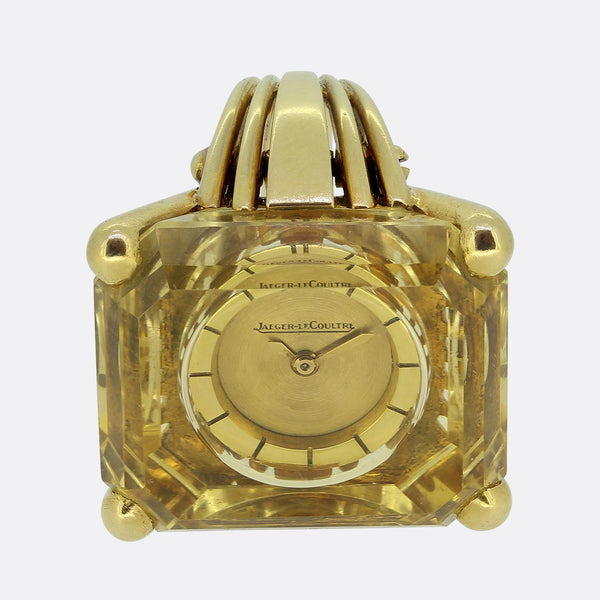 Jaeger-LeCoultre Citrine Watch Cocktail Ring