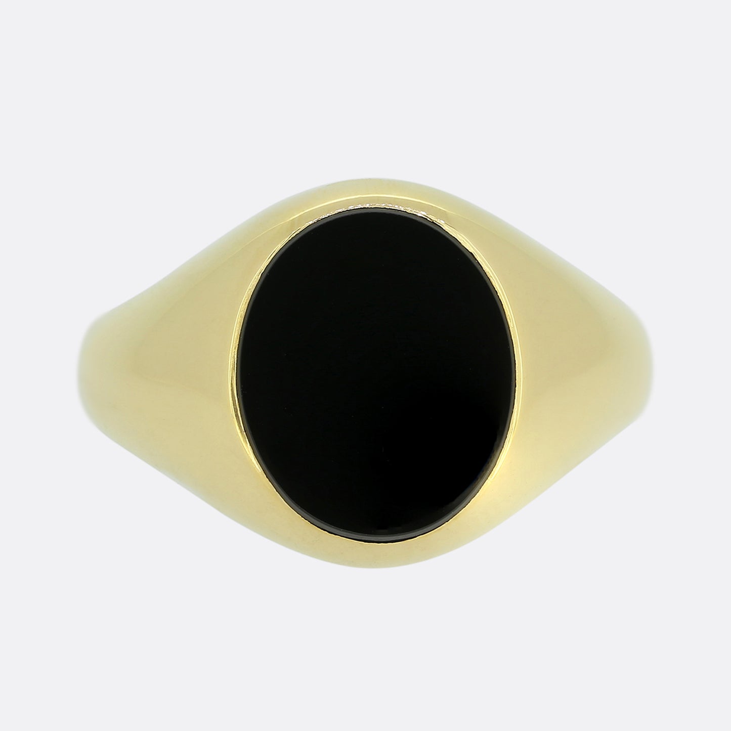 Vintage Onyx Signet Ring